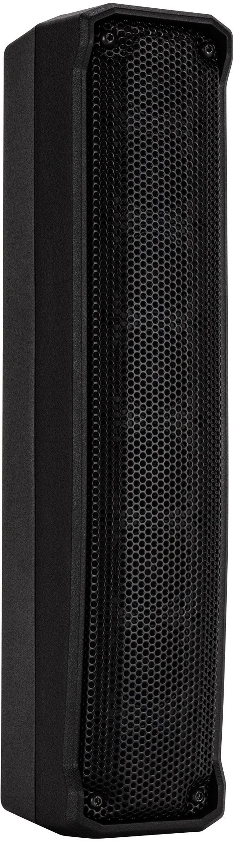 RCF Evox J8 Active Portable Array PA System, Black, Column Detail Angle