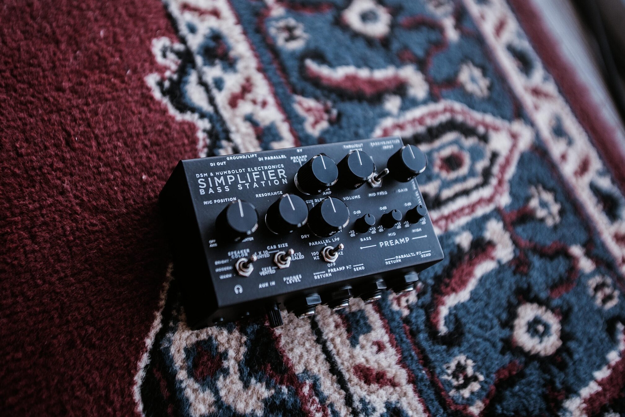 DSM Humboldt Simplifier Bass Station Preamp, New, Action Position Back