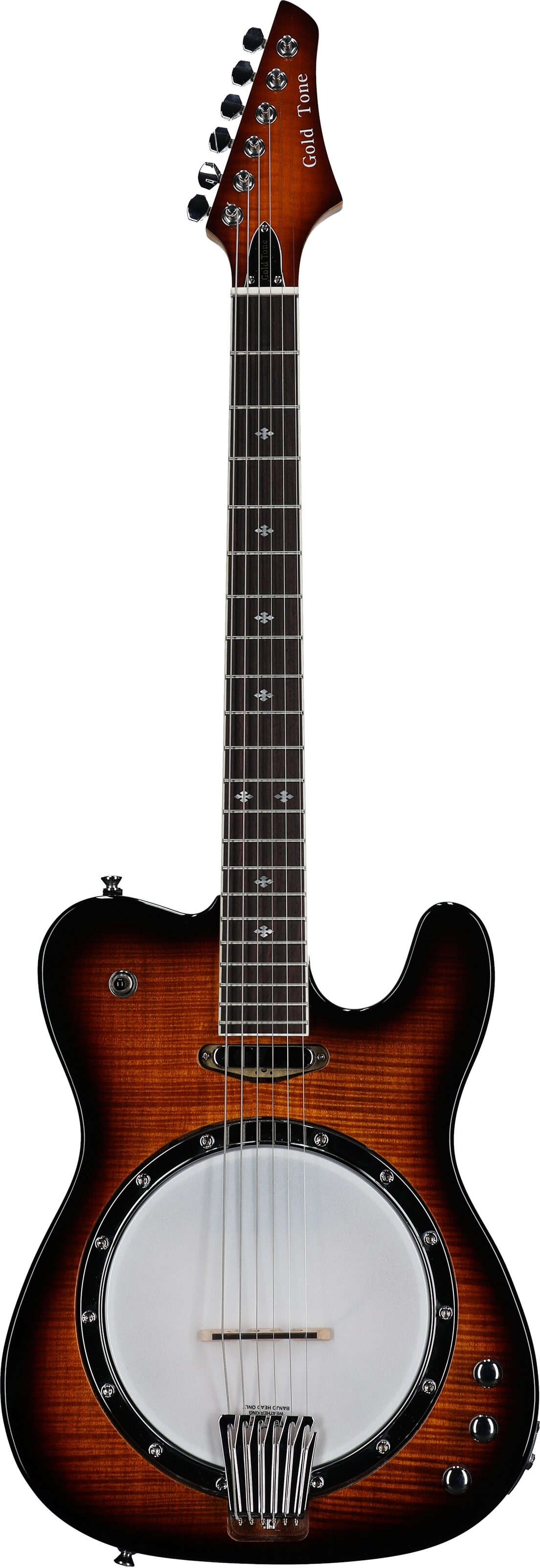 Gold Tone ES-Banjitar Electric Solid Body Guitar, New, Full Straight Front