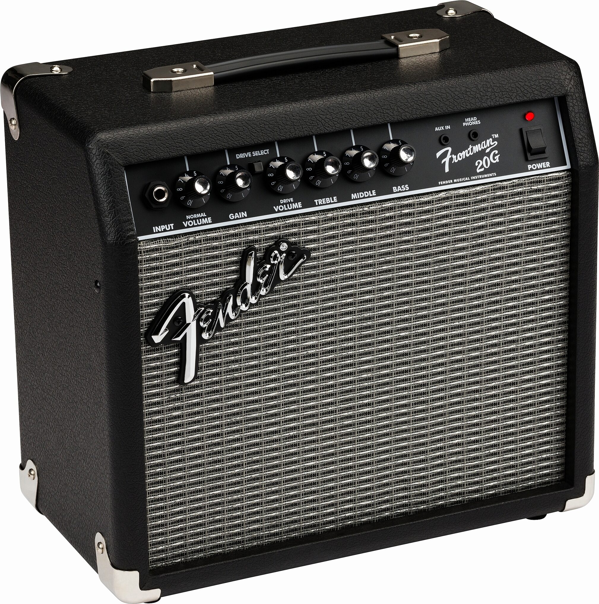 Fender Frontman 20G Guitar Combo Amplifier (20 Watts, 1x8"), New, Action Position Back