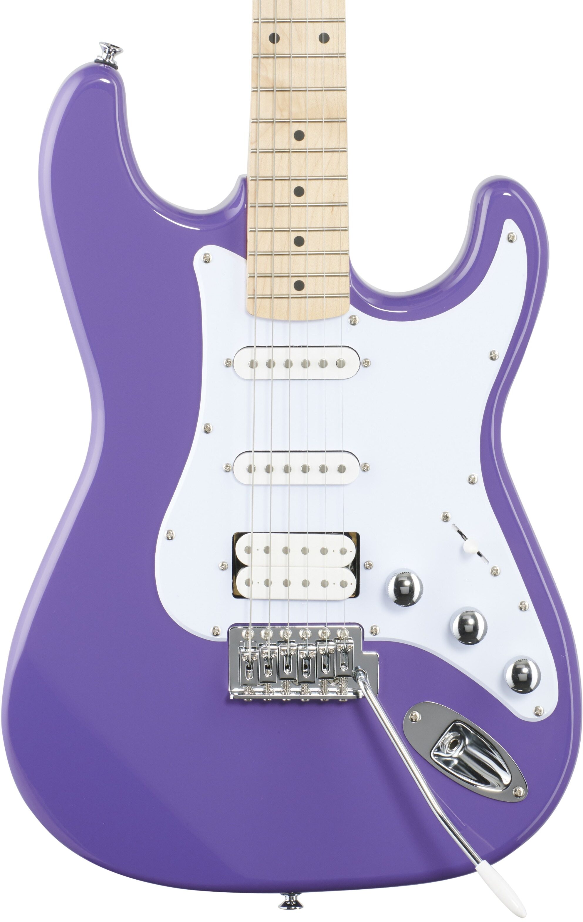 Kramer Focus VT-211S Electric Guitar, Purple, Body Straight Front