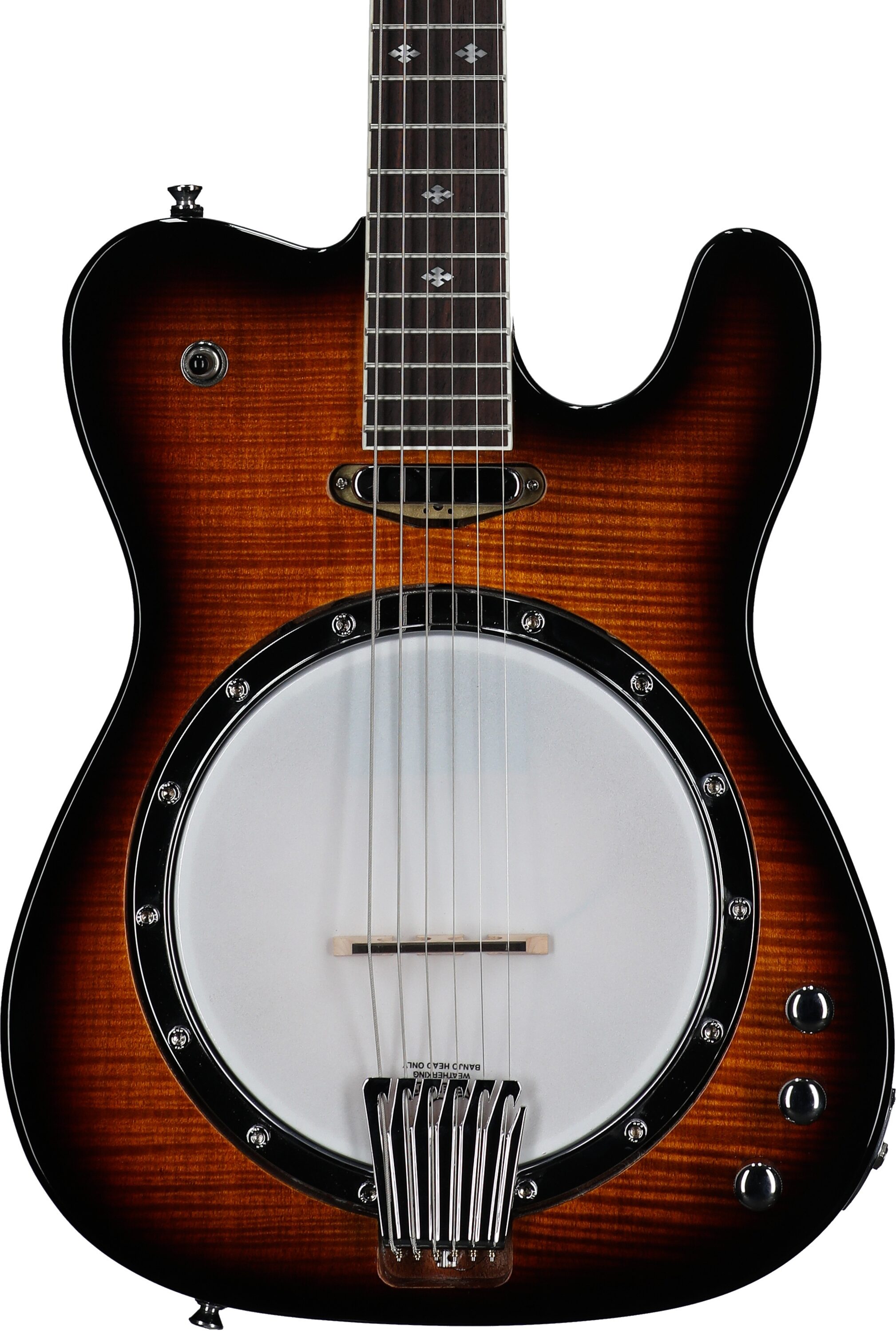 Gold Tone ES-Banjitar Electric Solid Body Guitar, New, Body Straight Front