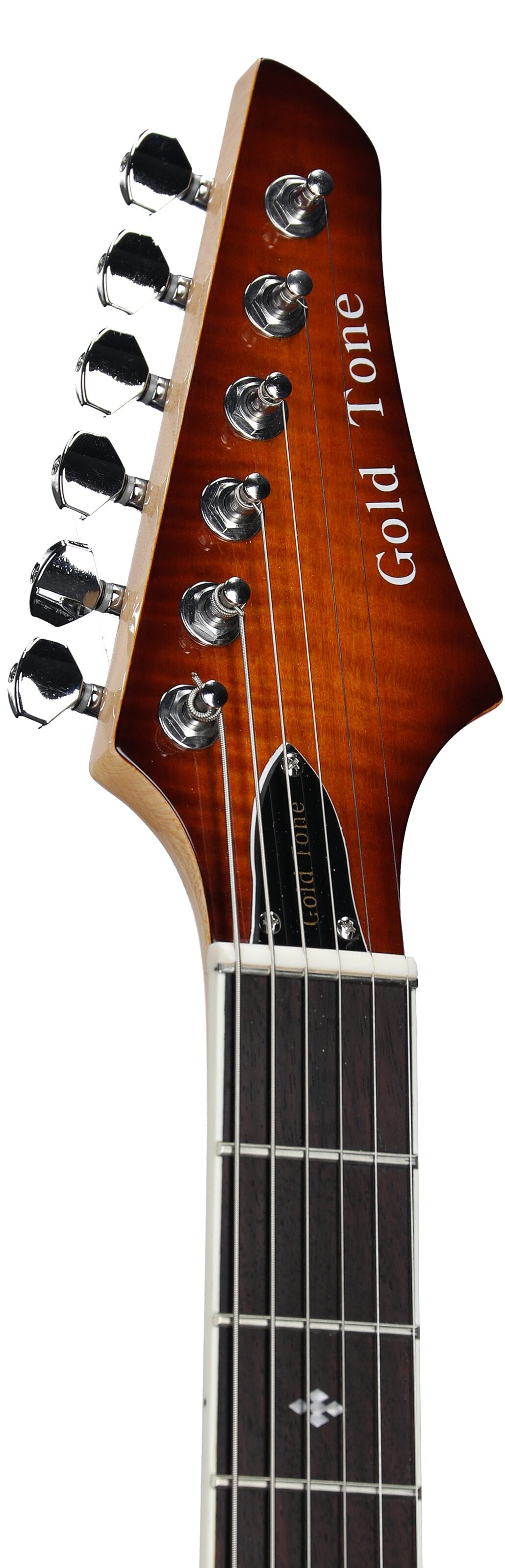 Gold Tone ES-Banjitar Electric Solid Body Guitar, New, Headstock Left Front