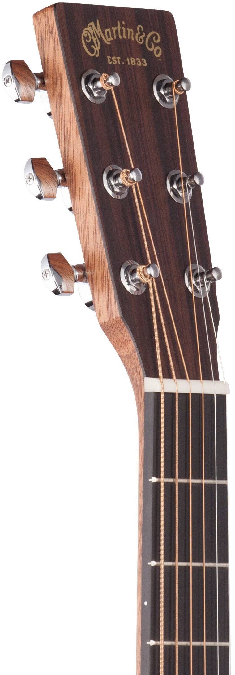 Martin GPC-11E Road Series Grand Performance Acoustic-Electric (with Soft Case), Natural, Headstock Left Front