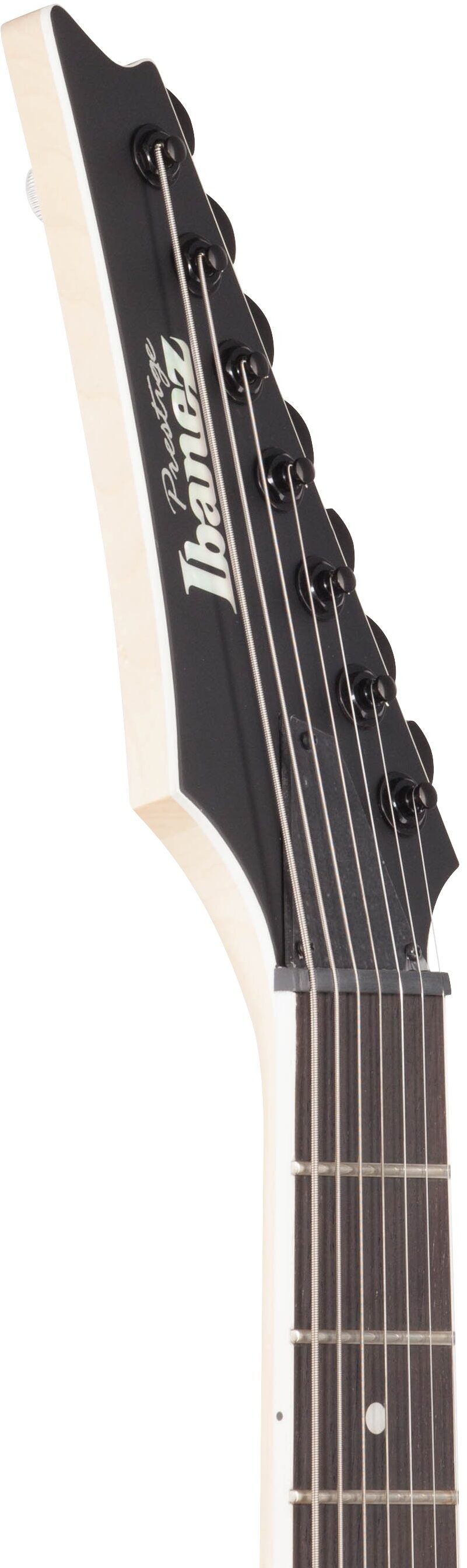 Ibanez RGR752AHBF Prestige Electric Guitar (with Case), Weathered Black, Headstock Left Front