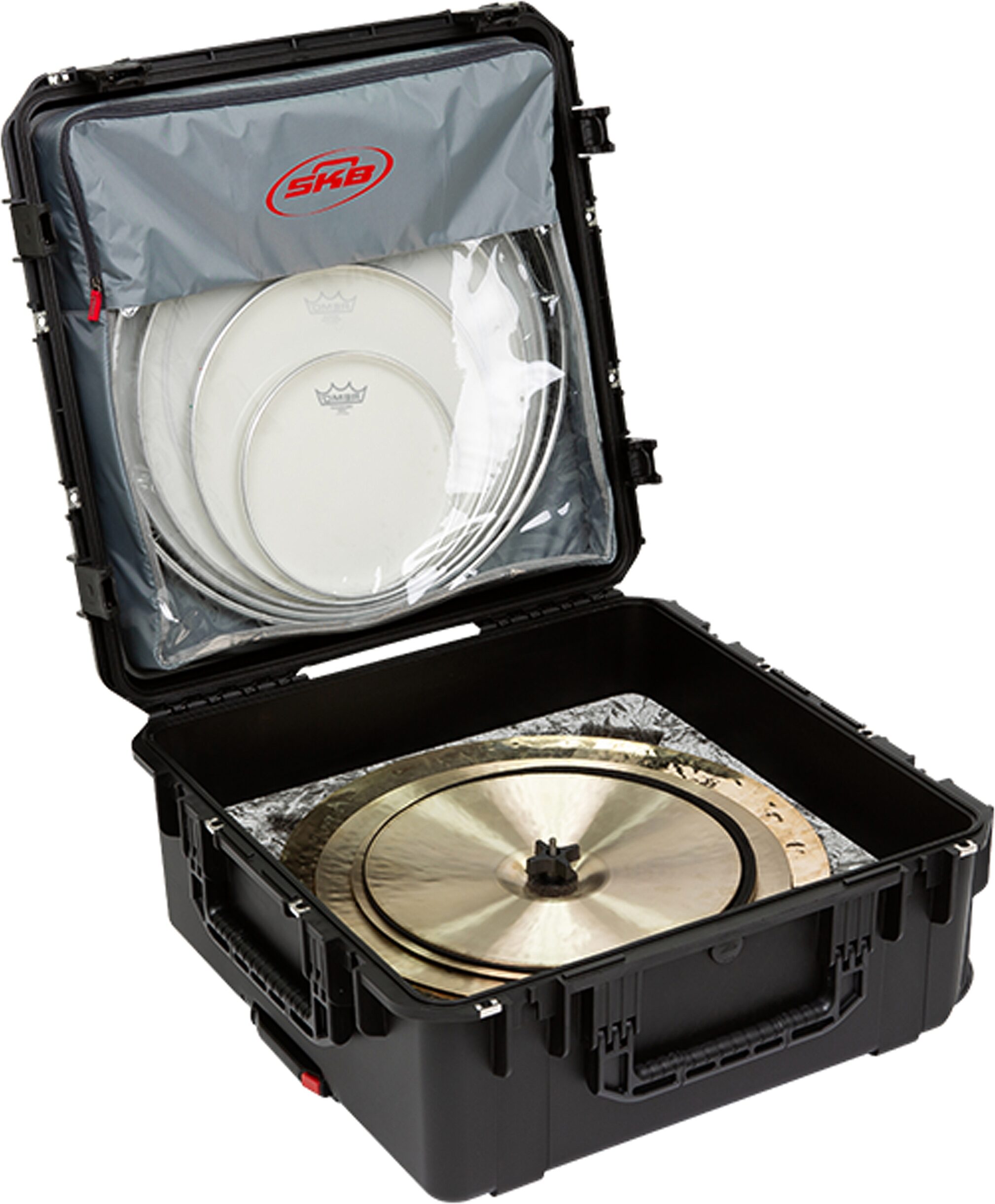 SKB iSeries TSA Cymbal Flyer Case, New, Action Position Back