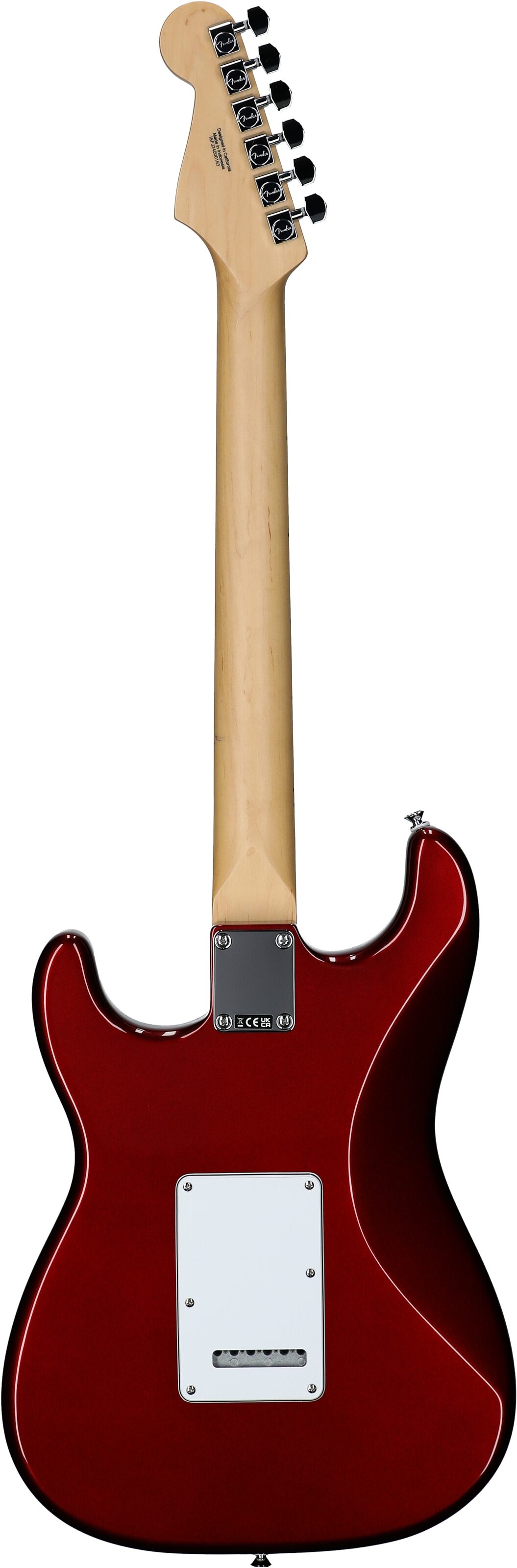Fender Standard Stratocaster Electric Guitar, Maple Fingerboard, Candy Cola, Full Straight Back