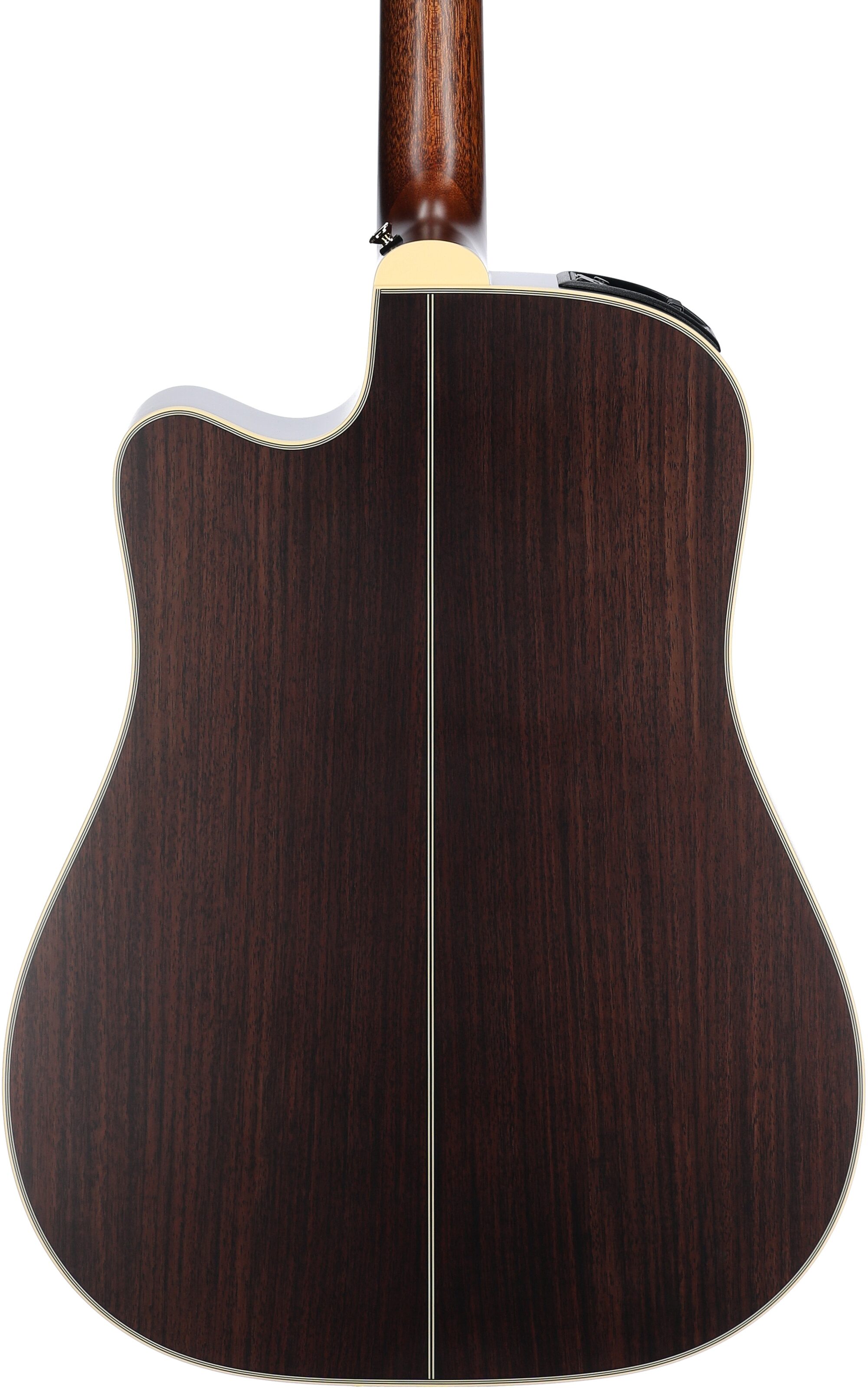 Takamine GB7C Garth Brooks Acoustic-Electric Guitar (with Soft Case), Natural Satin, Body Straight Back