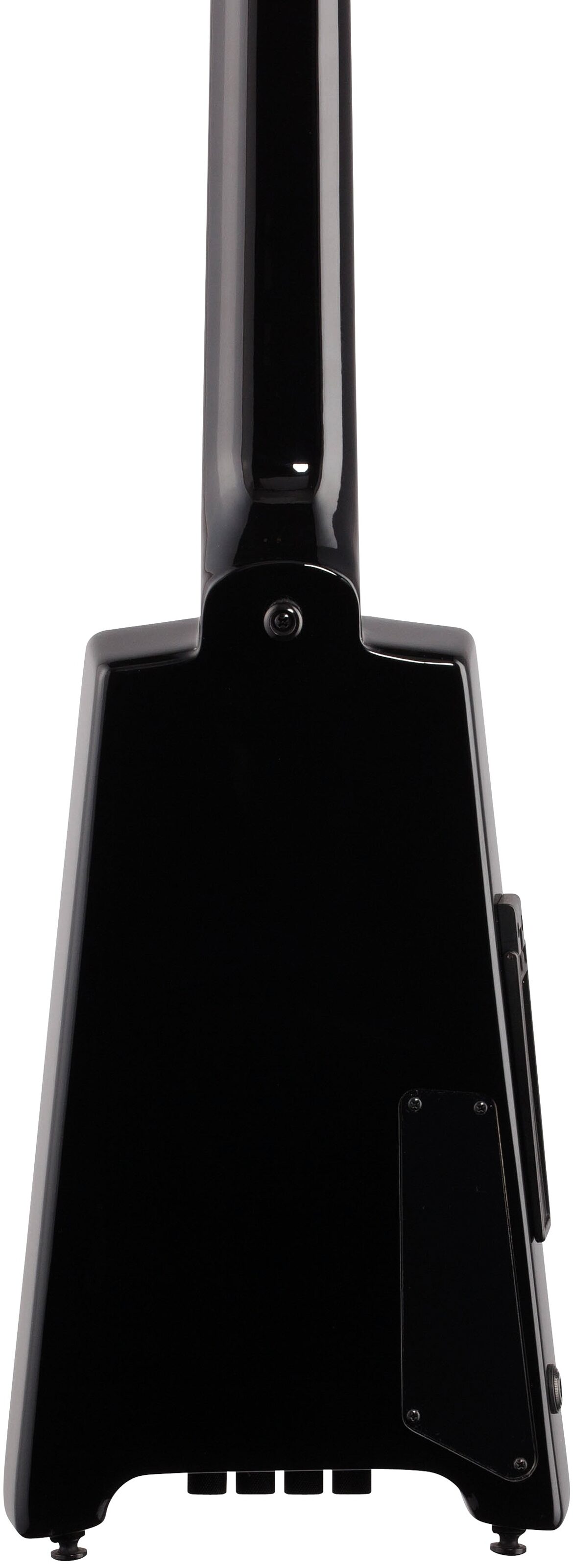 Steinberger Spirit XT-2 Standard Electric Bass, Left-Handed (with Gig Bag), Black, Body Straight Back
