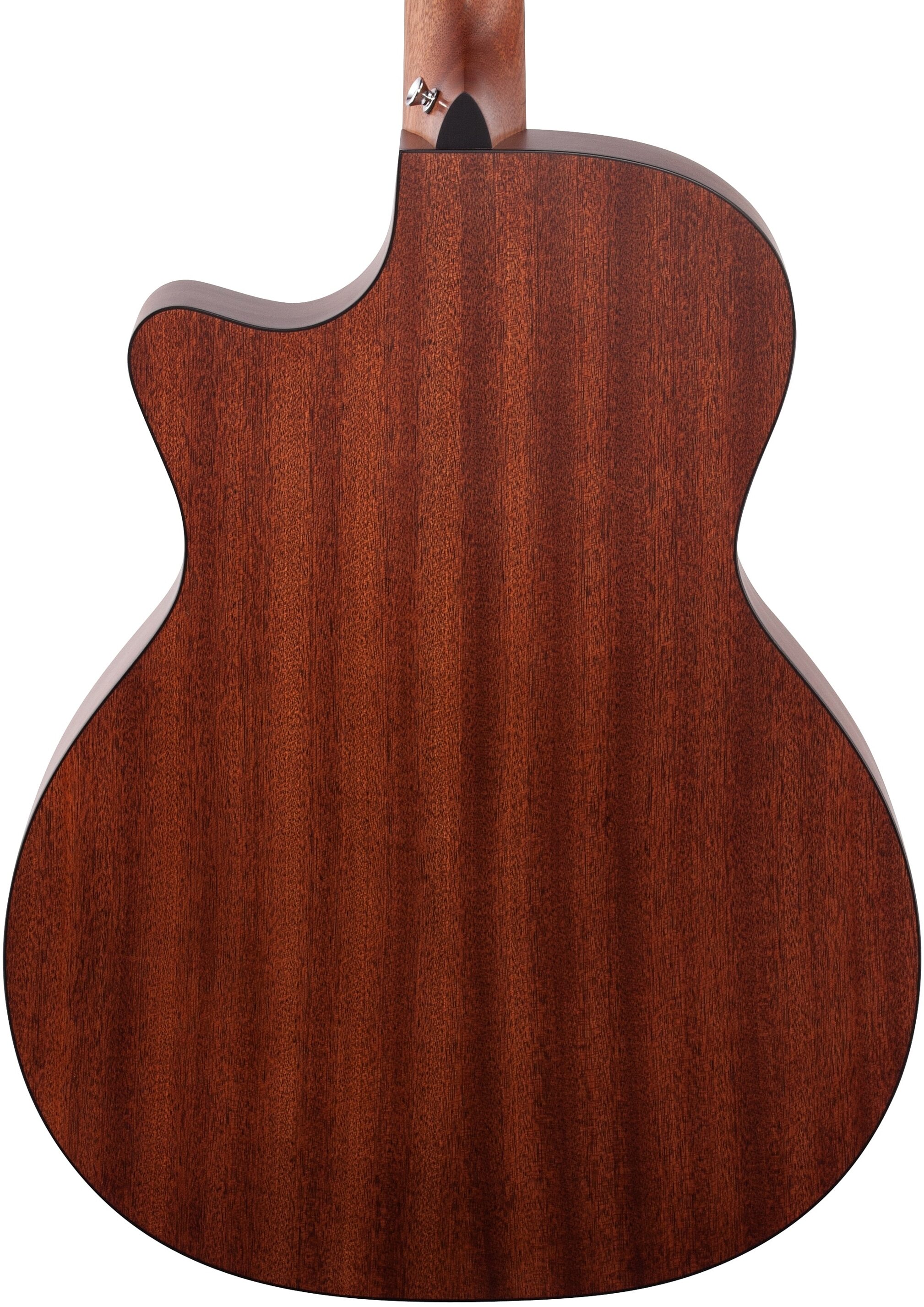 Martin GPC-11E Road Series Grand Performance Acoustic-Electric (with Soft Case), Natural, Body Straight Back