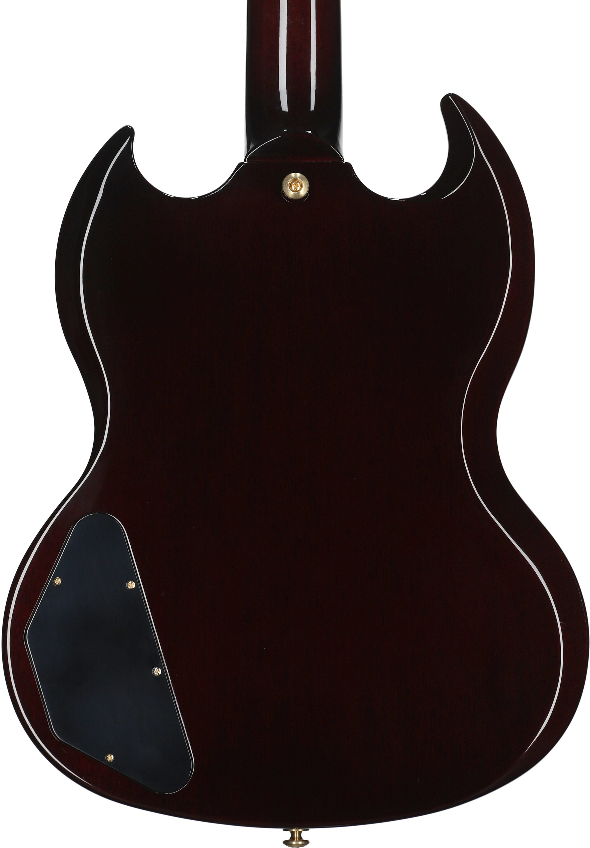 Gibson Exclusive SG Standard '61 Electric Guitar (with Case), Aged Cherry, Body Straight Back