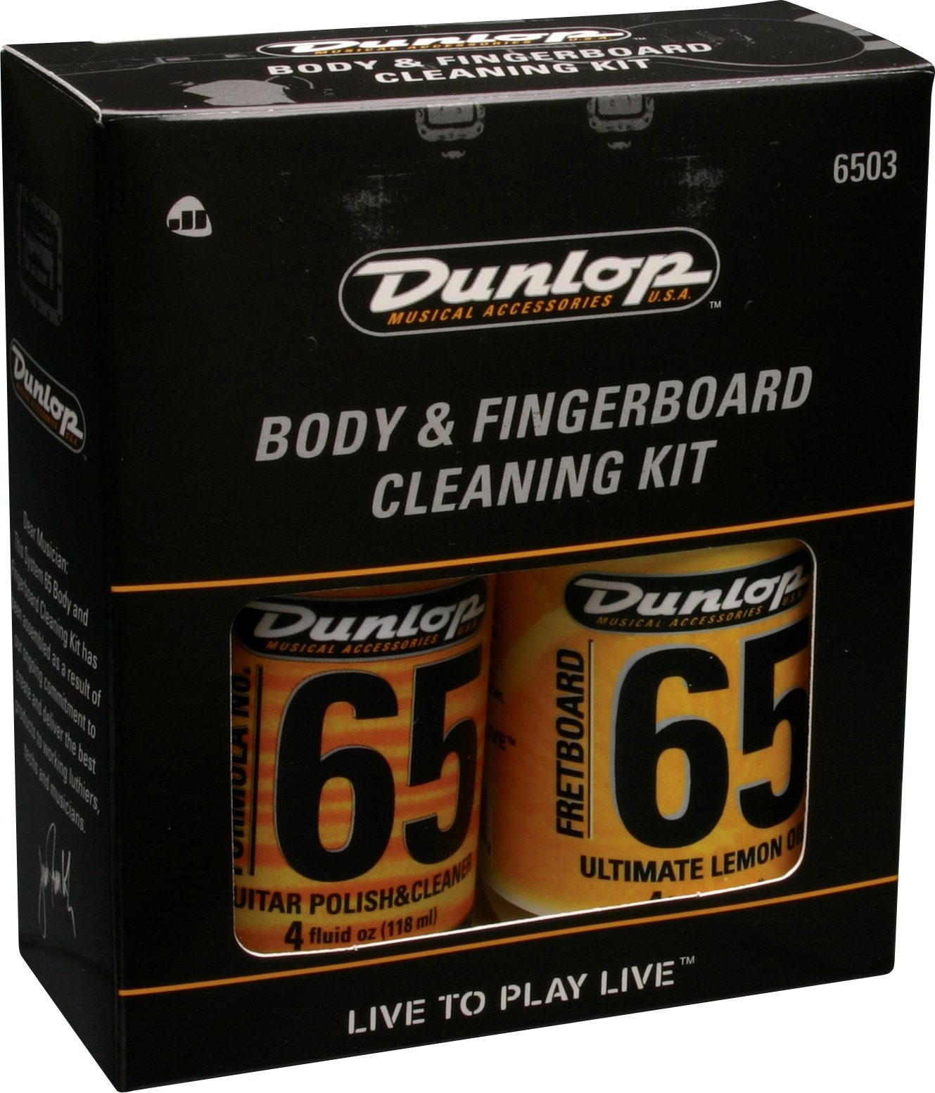 Dunlop 6503 Body and Fingerboard Cleaning Kit, New, Main