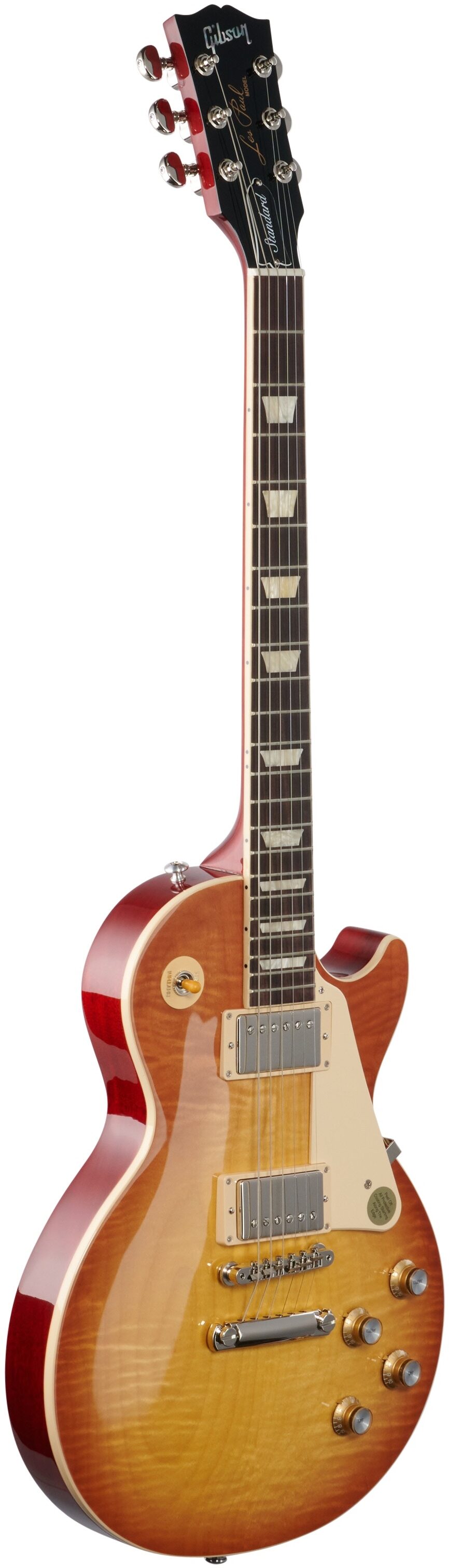 Gibson Les Paul Standard '60s Electric Guitar (with Case), Unburst, Serial Number 224210401, Body Left Front