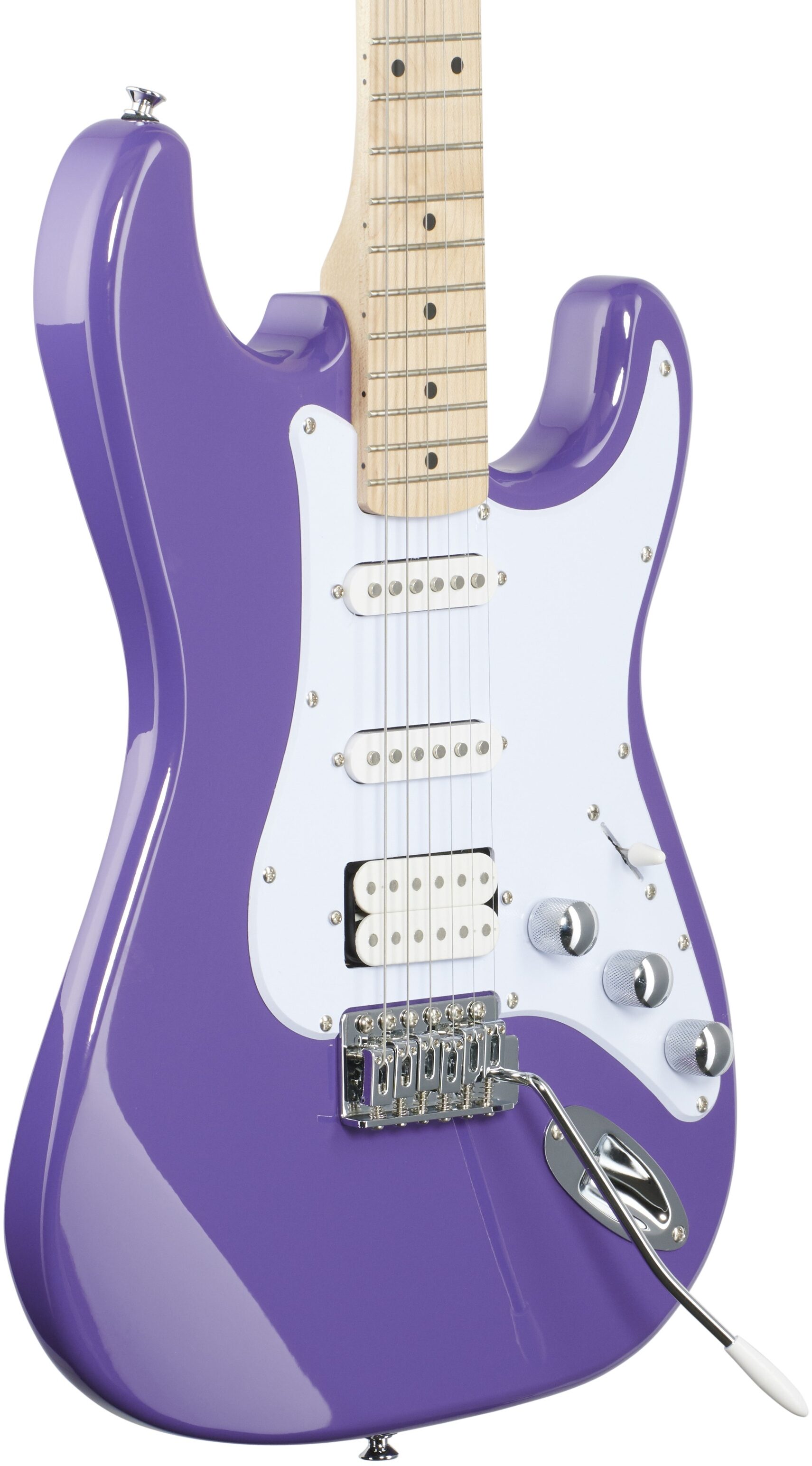 Kramer Focus VT-211S Electric Guitar, Purple, Full Left Front
