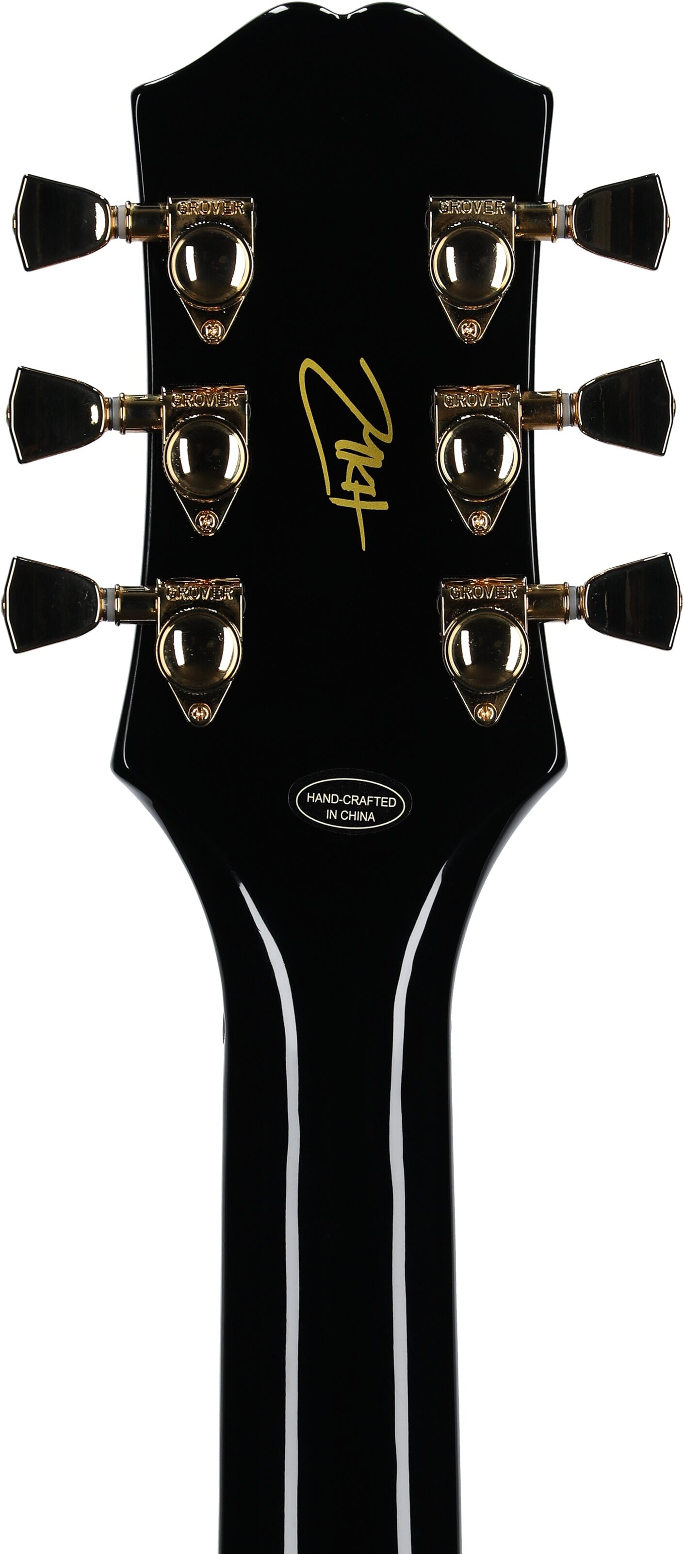 Epiphone Matt Heafy Les Paul Custom Origins Electric Guitar (with Case), Ebony, Full Left Front