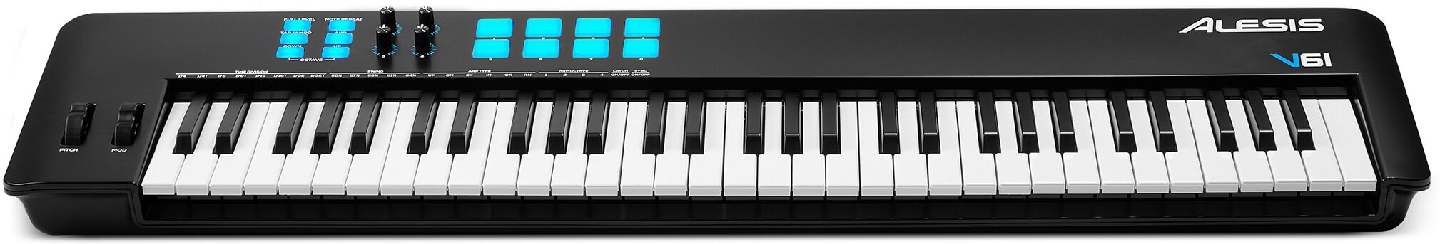 Alesis V61 MKII USB MIDI Keyboard Controller, 61-Key, New, Main