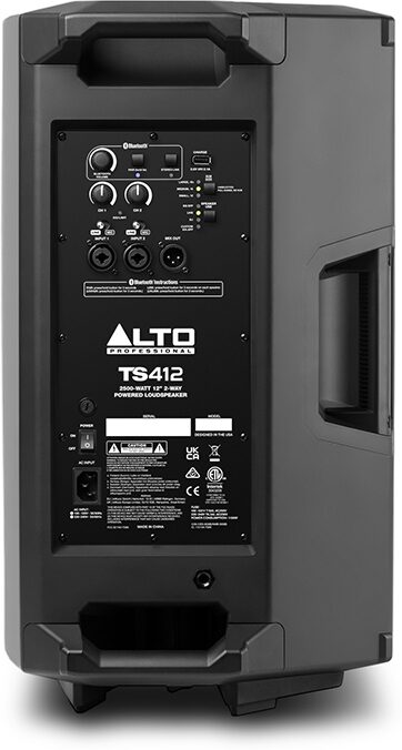 Alto Professional TS412 Powered Speaker, Single, Action Position Back