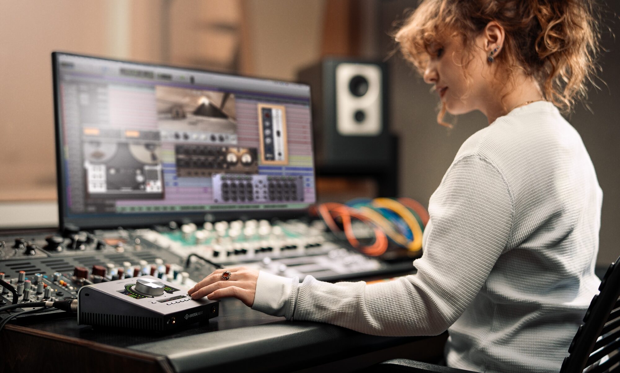 Universal Audio Apollo Twin X Duo Gen 2 Thunderbolt Audio Interface, Studio+ Edition, New, Action Position Back