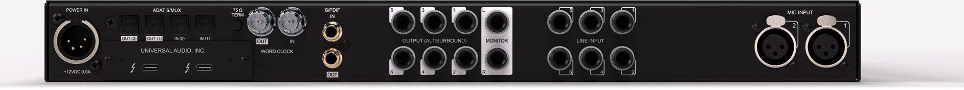 Universal Audio Apollo x6 Gen 2 Thunderbolt Audio Interface, Studio+ Edition, New, Action Position Back