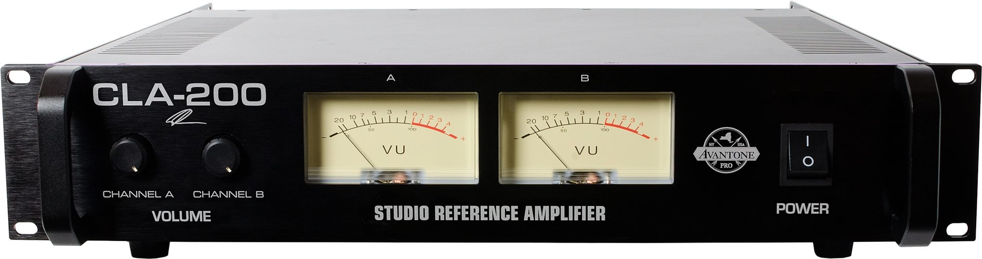 Avantone CLA-200 Stereo Studio Power Amplifier, New, Action Position Front