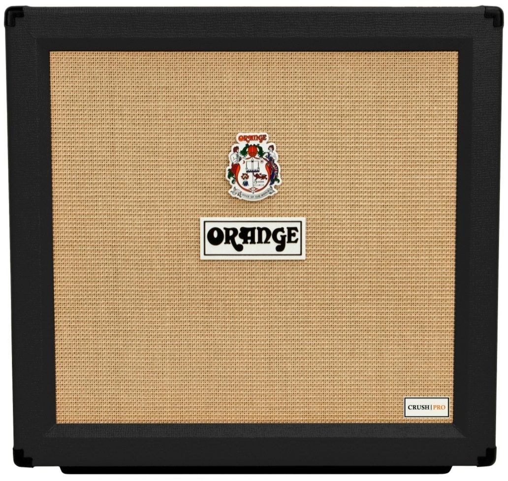 Orange Crush Pro 4x12 Guitar Speaker Cabinet (240 Watts), Black, 16 Ohms, Black