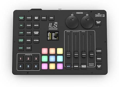Chauvet DJ ILS Command Lighting Controller, New, Action Position Back