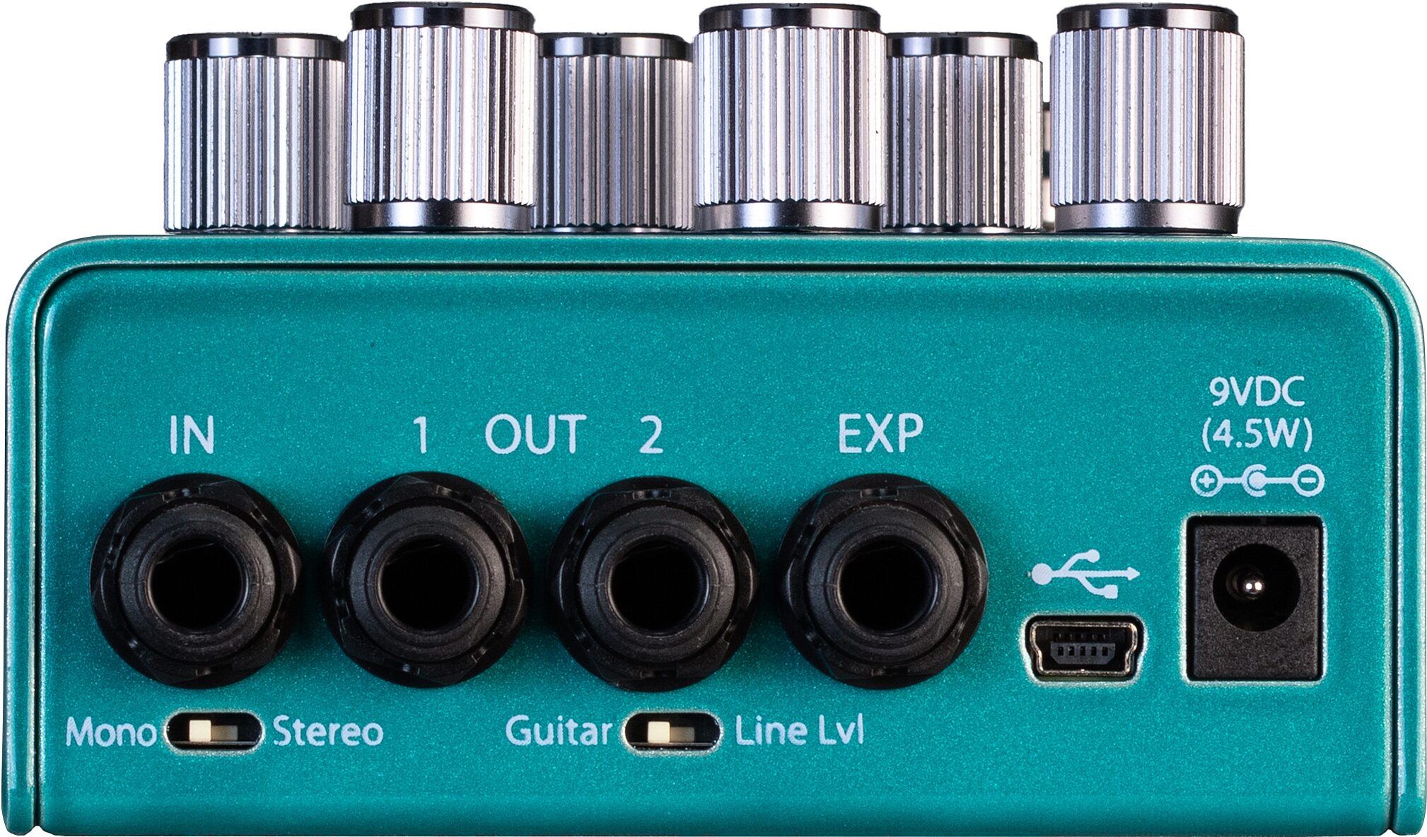Eventide Riptide Drive and Vibe Pedal, New, Action Position Back