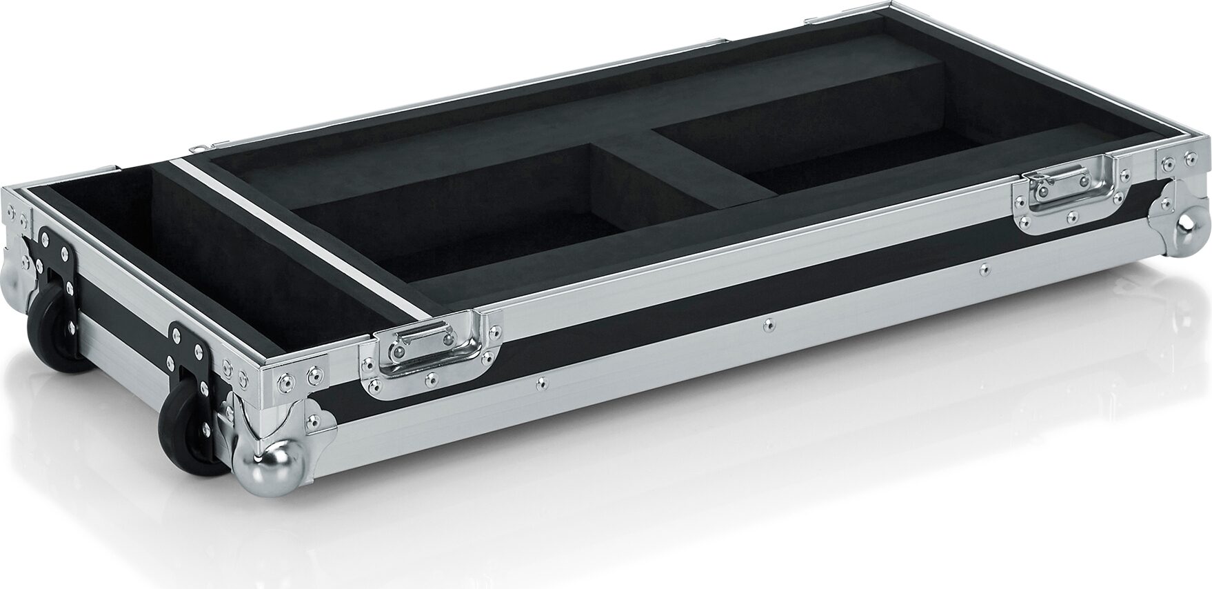 Gator GTOURHELIXFLOOR Helix Floor Case (with Wheels), New, Action Position Side