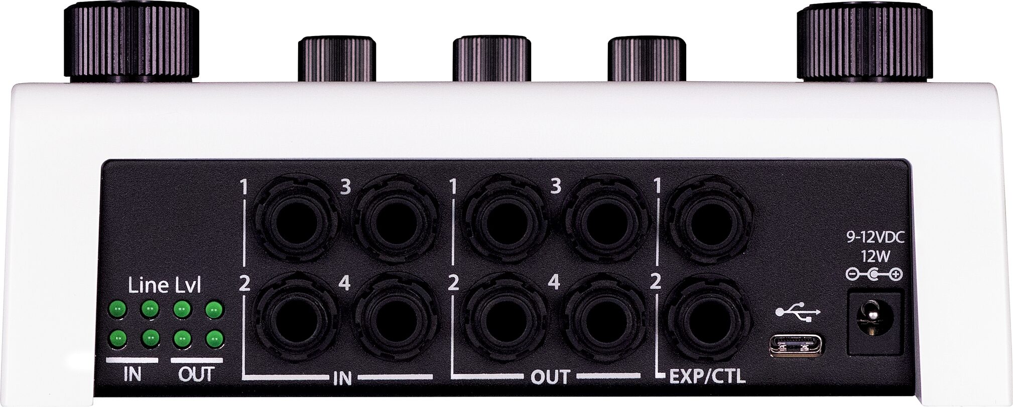 Eventide H90 Harmonizer/Multi-Effects Pedal, White, Rear detail Back