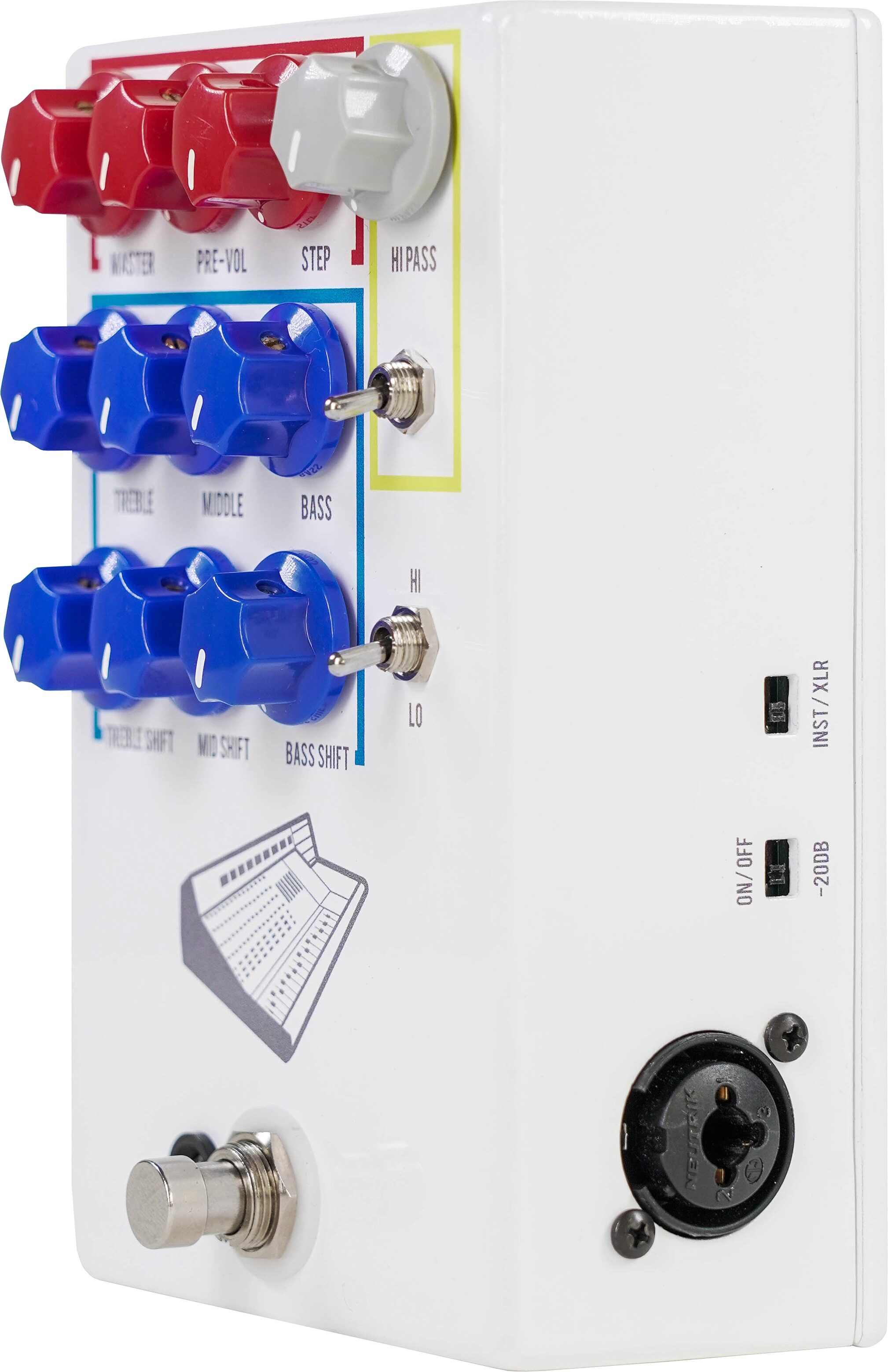 JHS Colour Box V2 Preamp, New, Action Position Back