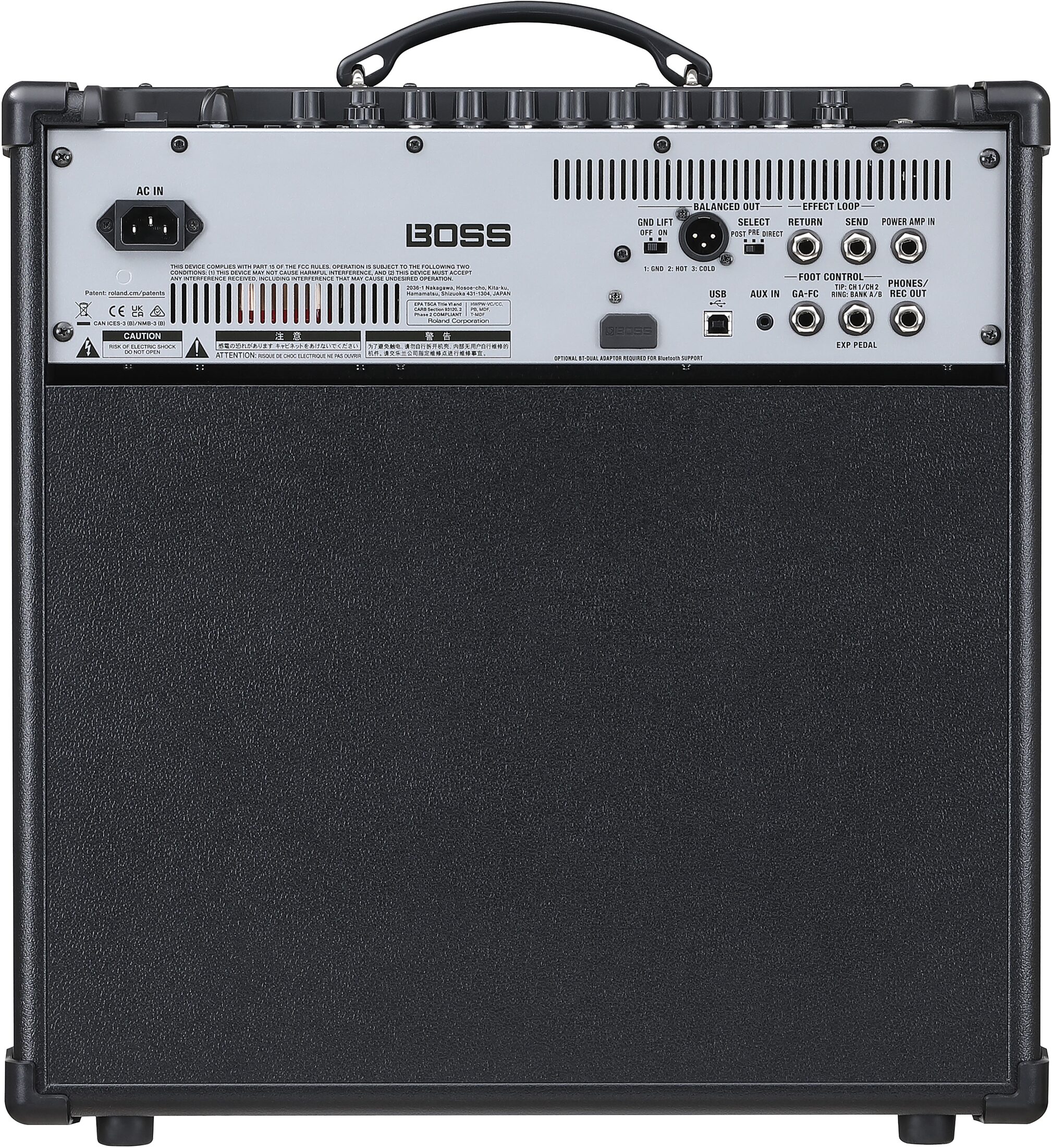 Boss Katana-110 Bass Combo Amplifier (1x10", 60 Watts), New, Action Position Front