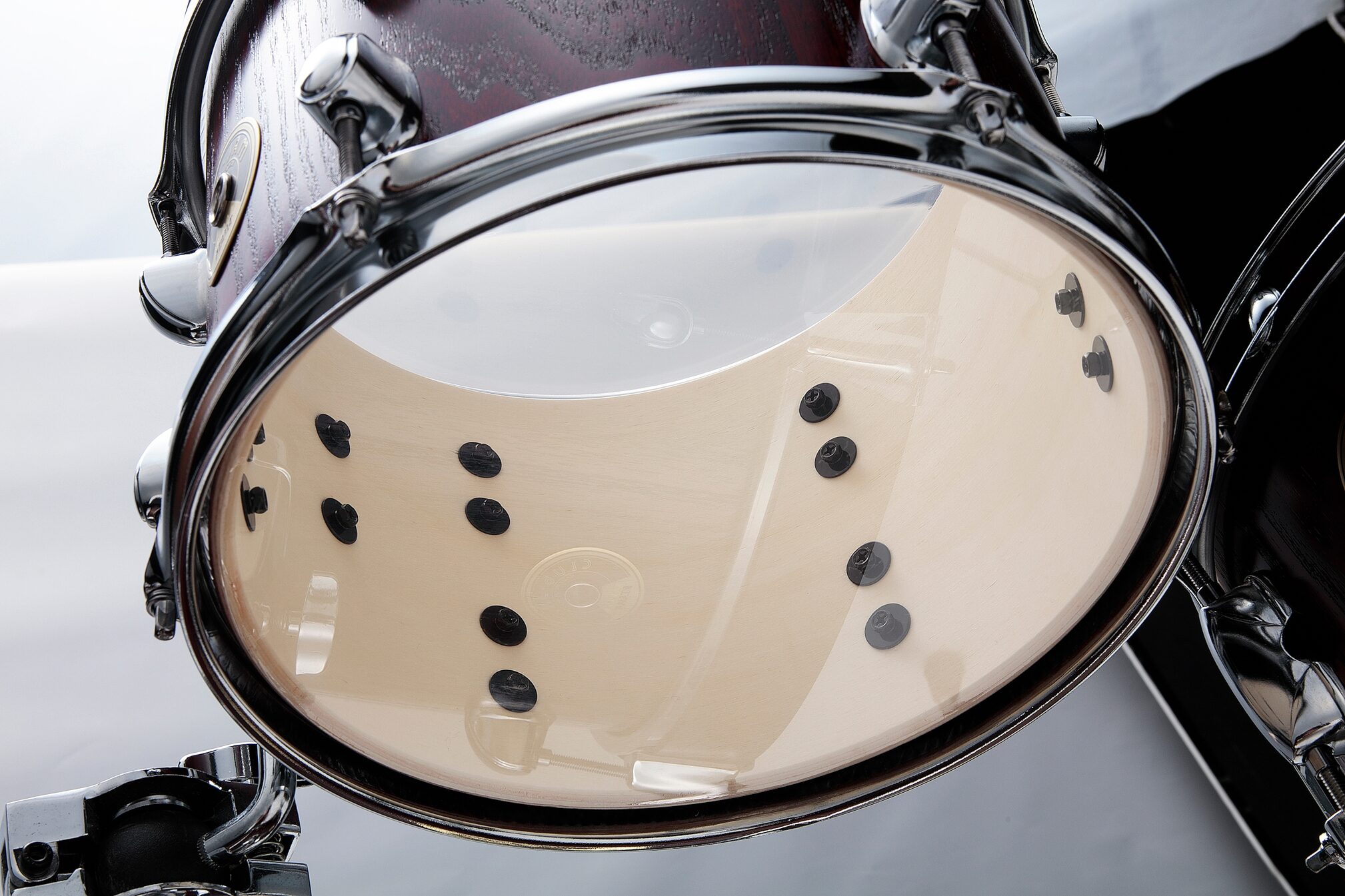 Tama LJL48S Club Jam Drum Shell Kit, 4-Piece, Satin Burgundy, Action Position Back