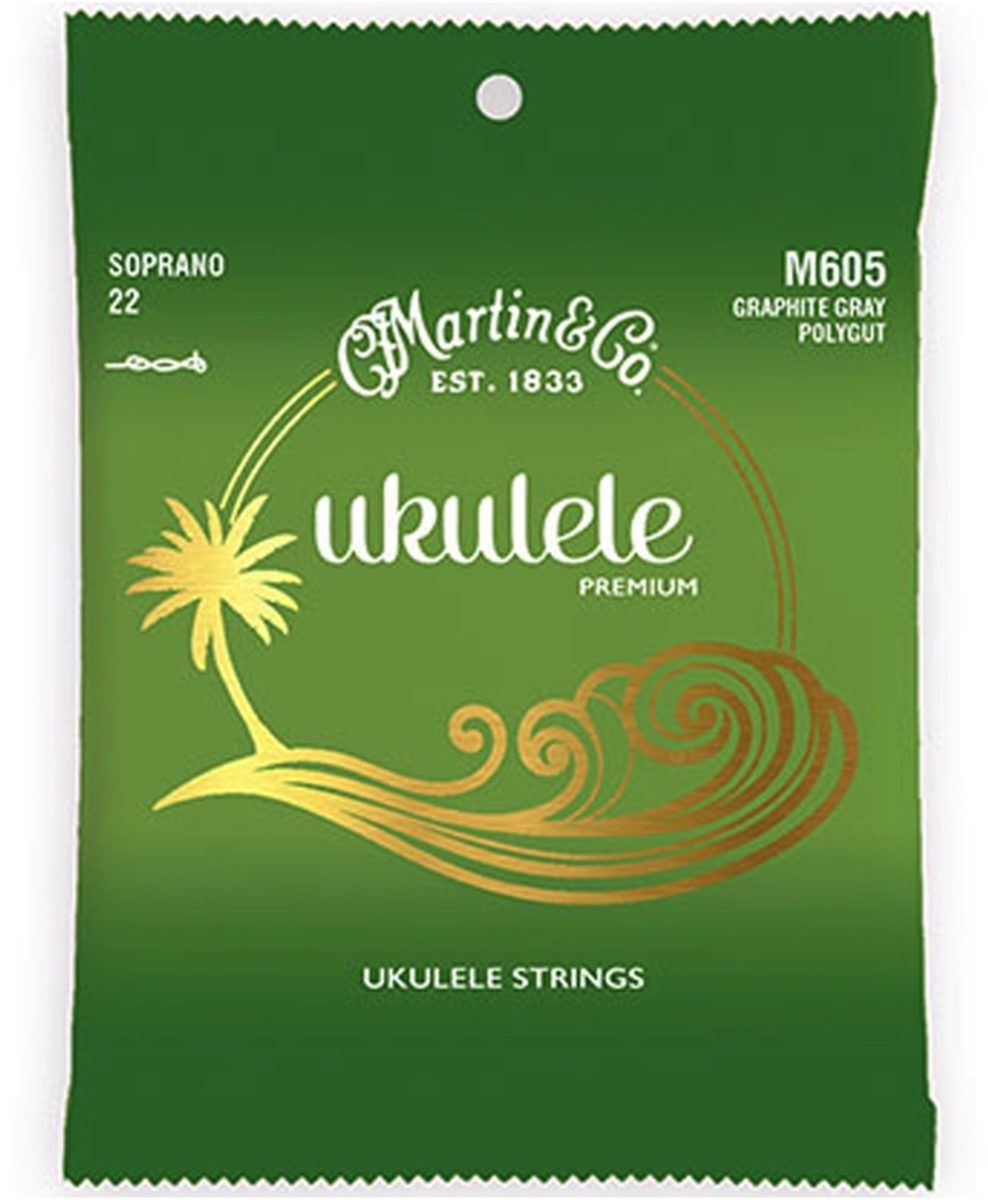 Martin M605 Premium Soprano Ukulele Strings, New, Main