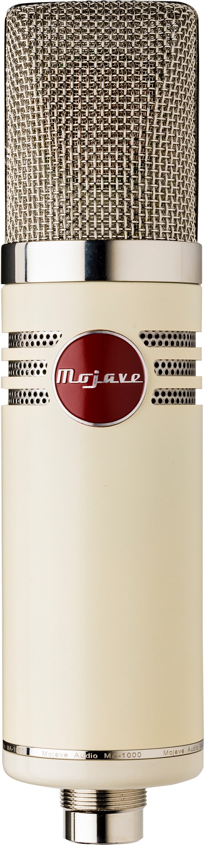 Mojave Audio MA-1000 Multi-Pattern Tube Large-Diaphragm Condenser Microphone, Desert Sand, MA-1000DS, Action Position Front