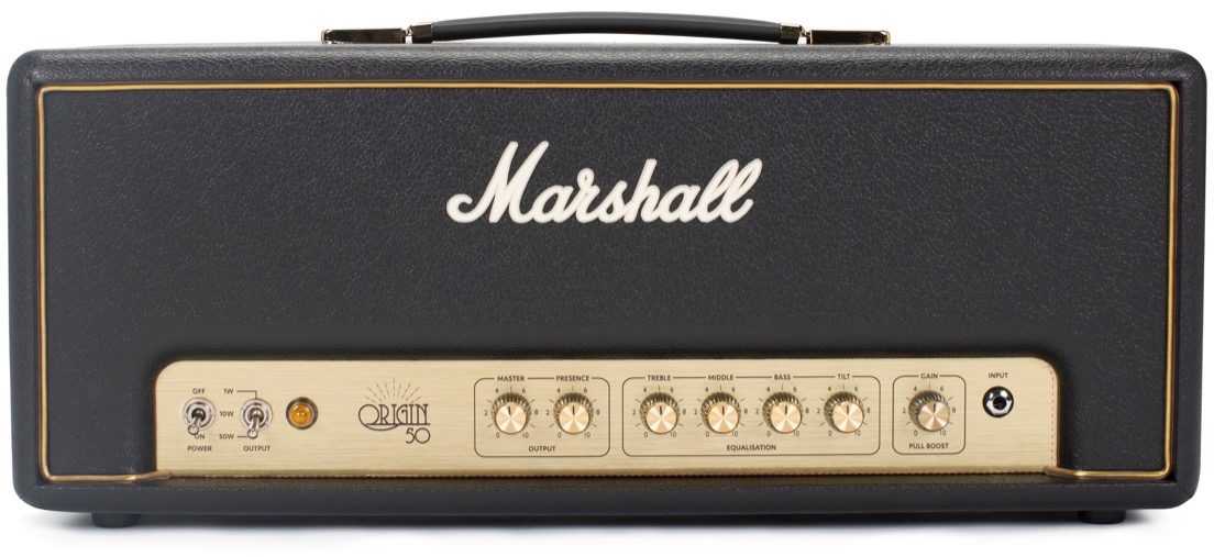 Marshall Origin50H Guitar Amplifier Head (50 Watts), New, Main