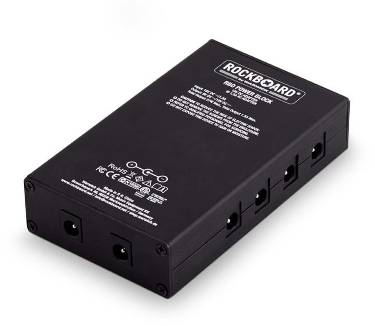 RockBoard Power Block 10 Output Pedal Power Supply, New, Bottom