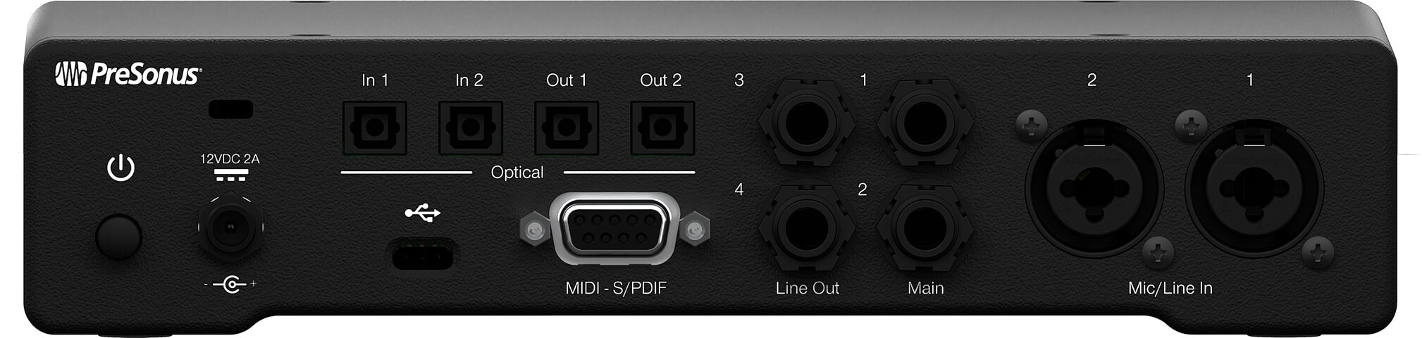 PreSonus Quantum HD 2 20x24 USB-C Audio Interface, New, Action Position Back