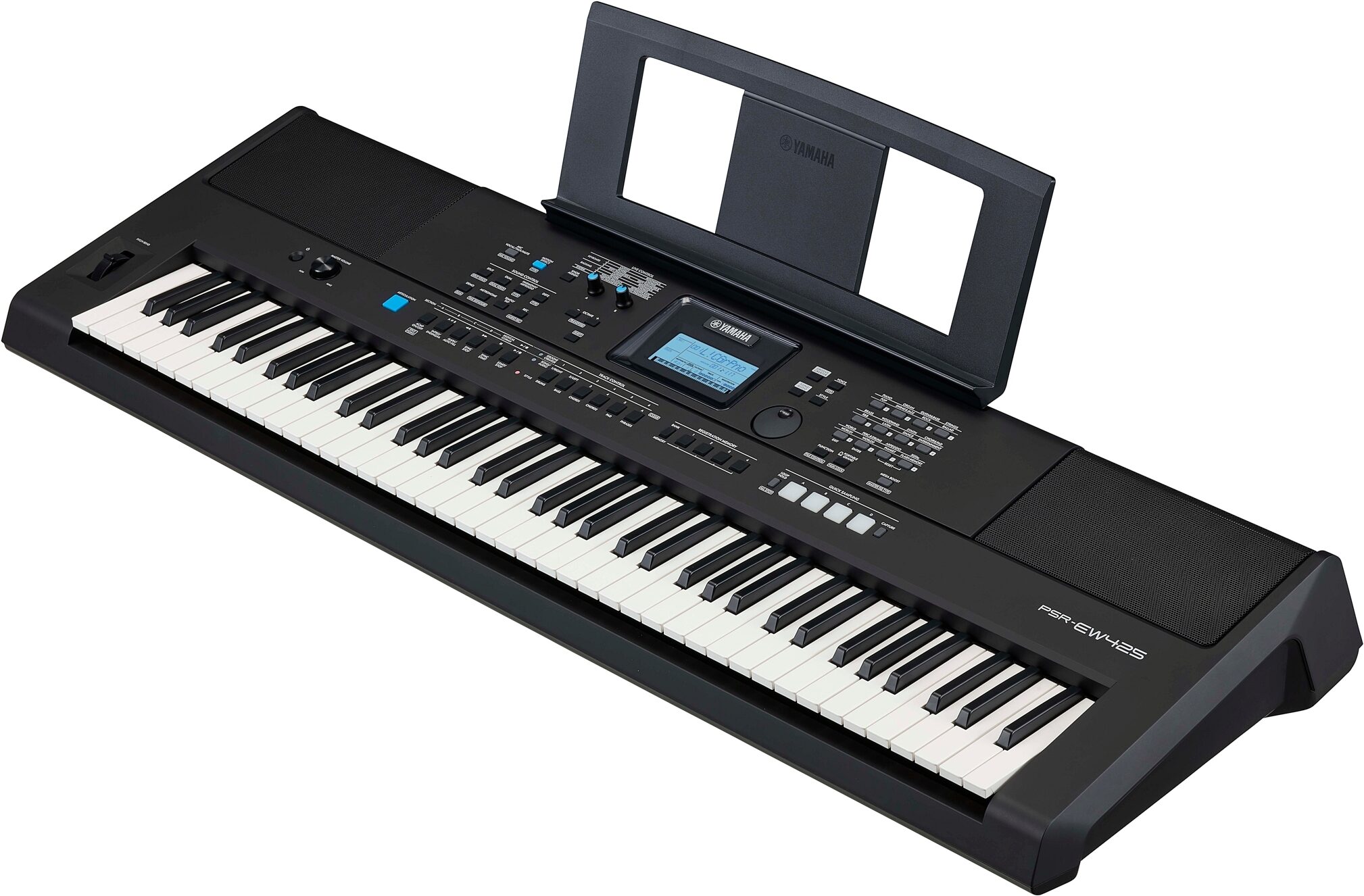 Yamaha PSR-EW425 Portable Keyboard, New, Action Position Front