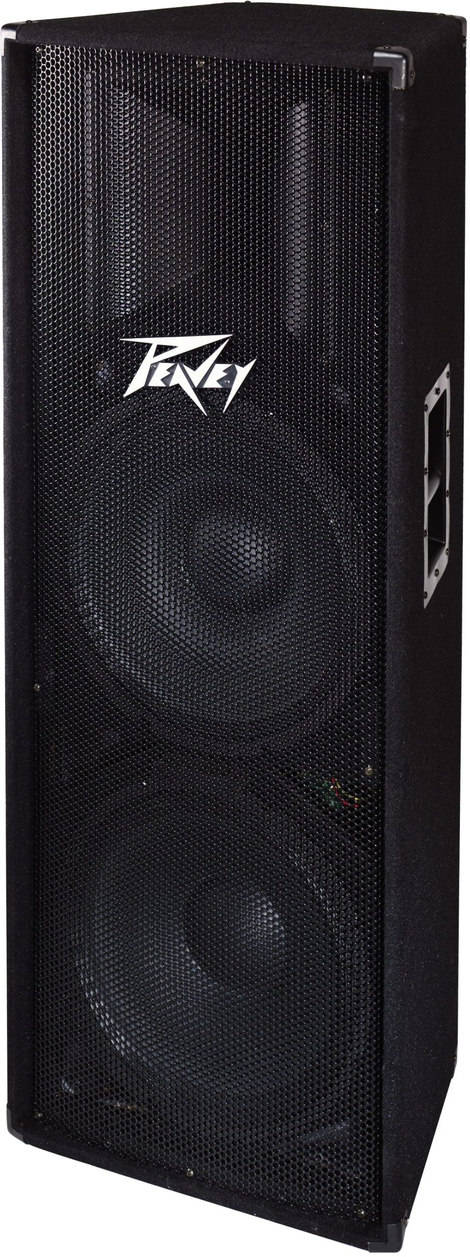 Peavey PV215 Passive Unpowered PA Enclosure (2x15"), New, Angle Left