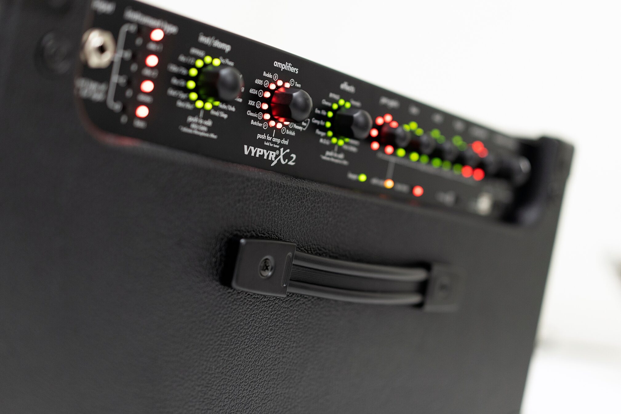 Peavey Vypyr X2 Modeling Guitar Combo Amplifier (60 Watts, 1x12"), New, Action Position Back