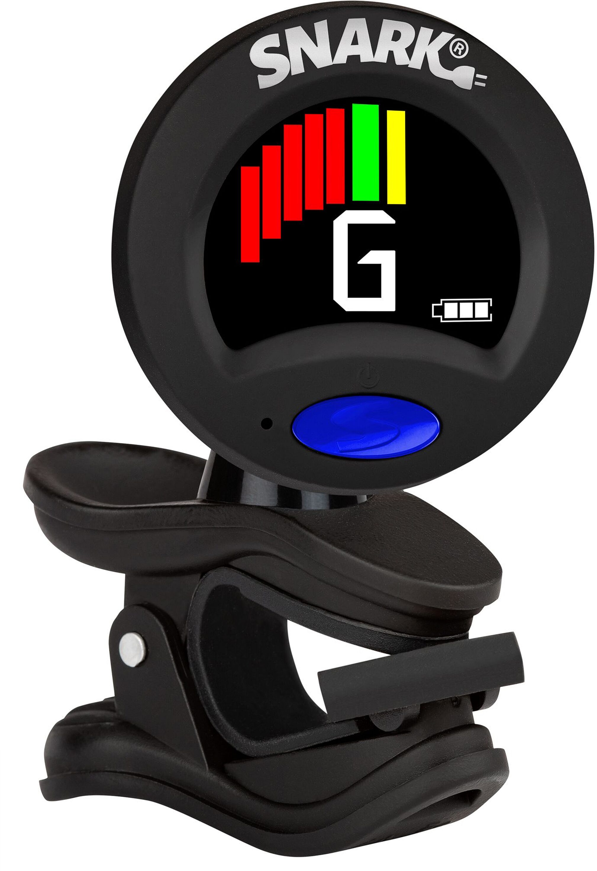 Snark SST-1 Super Tight Rechargeable Tuner, New, Action Position Back