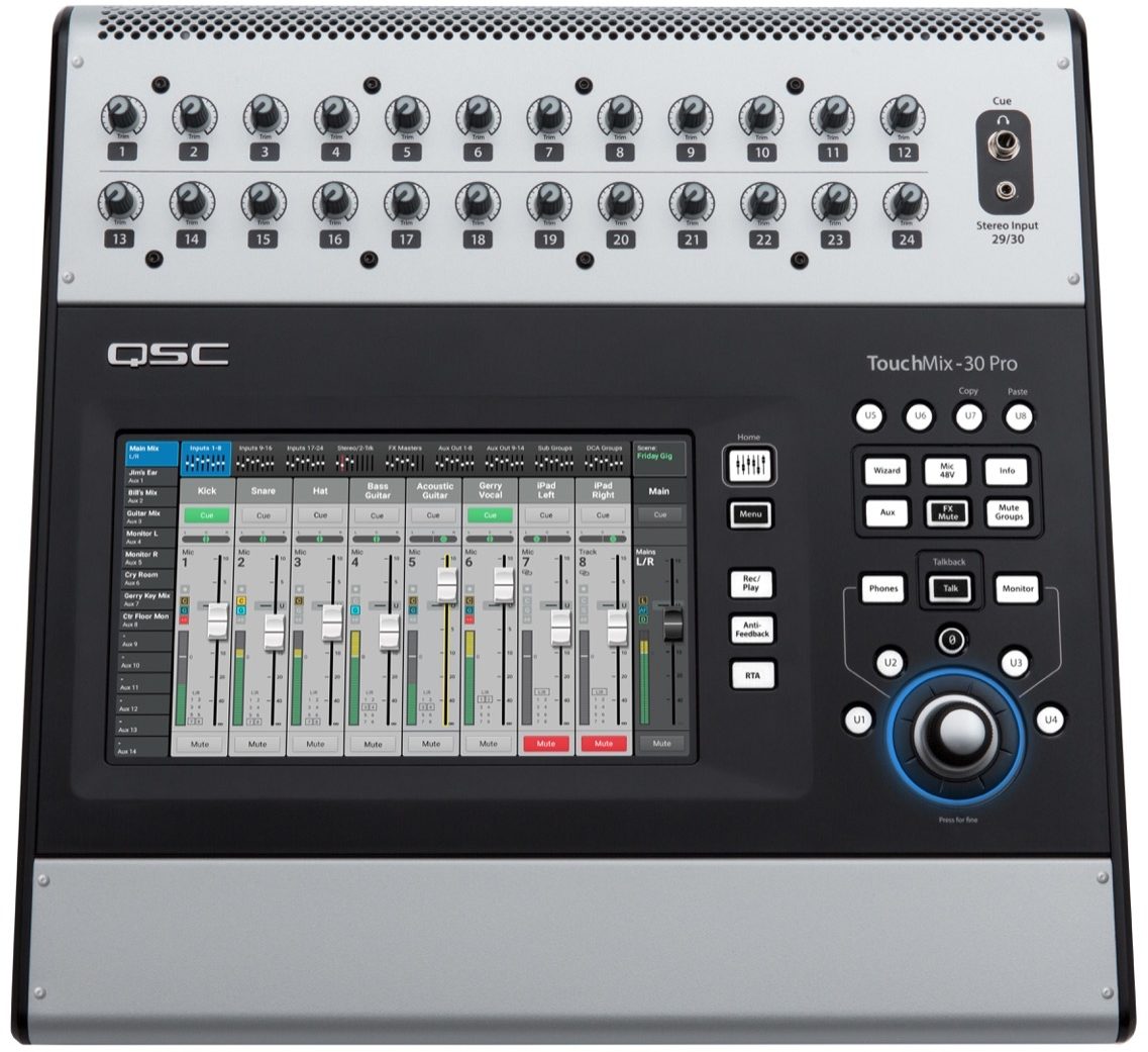 QSC TouchMix-30 Pro Digital Mixer, 32-Channel, New, Main