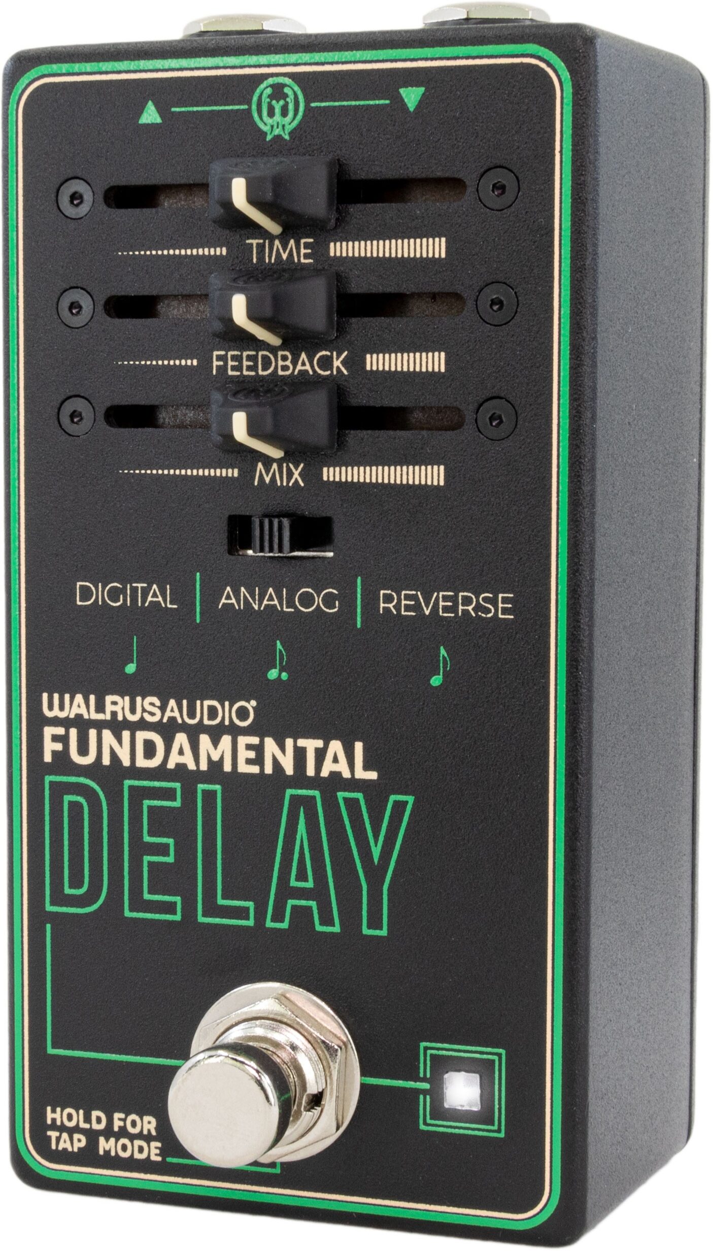 Walrus Audio Fundamental Series Delay Pedal, New, Action Position Back