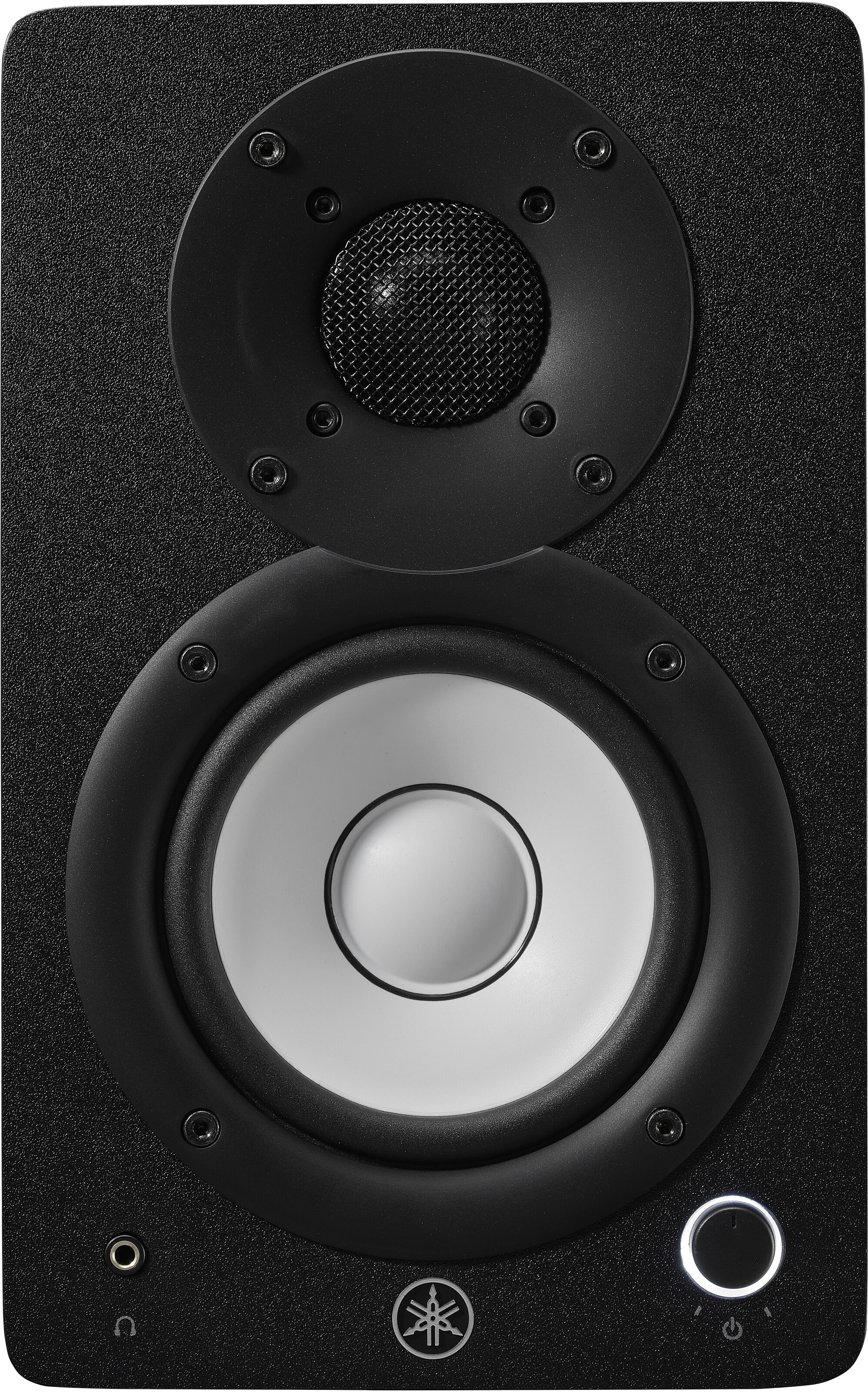 Yamaha HS4 Powered Studio Monitors, Black, Pair, Action Position Back