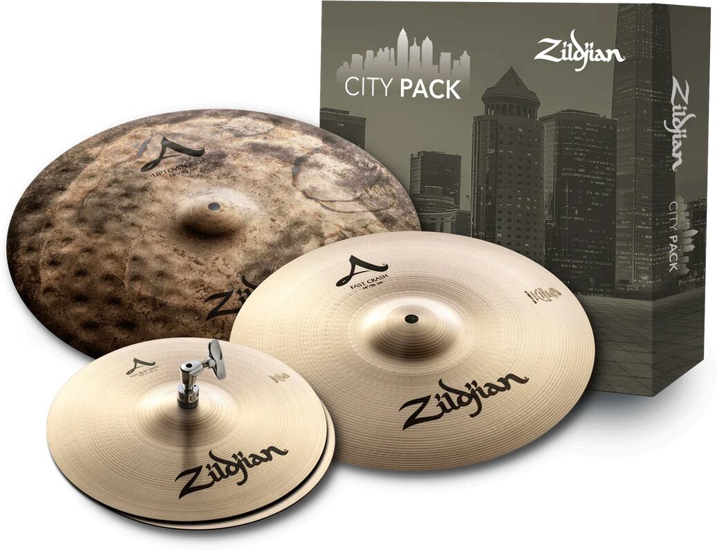 Zildjian A City Pack Cymbal Pack, New, Action Position Back