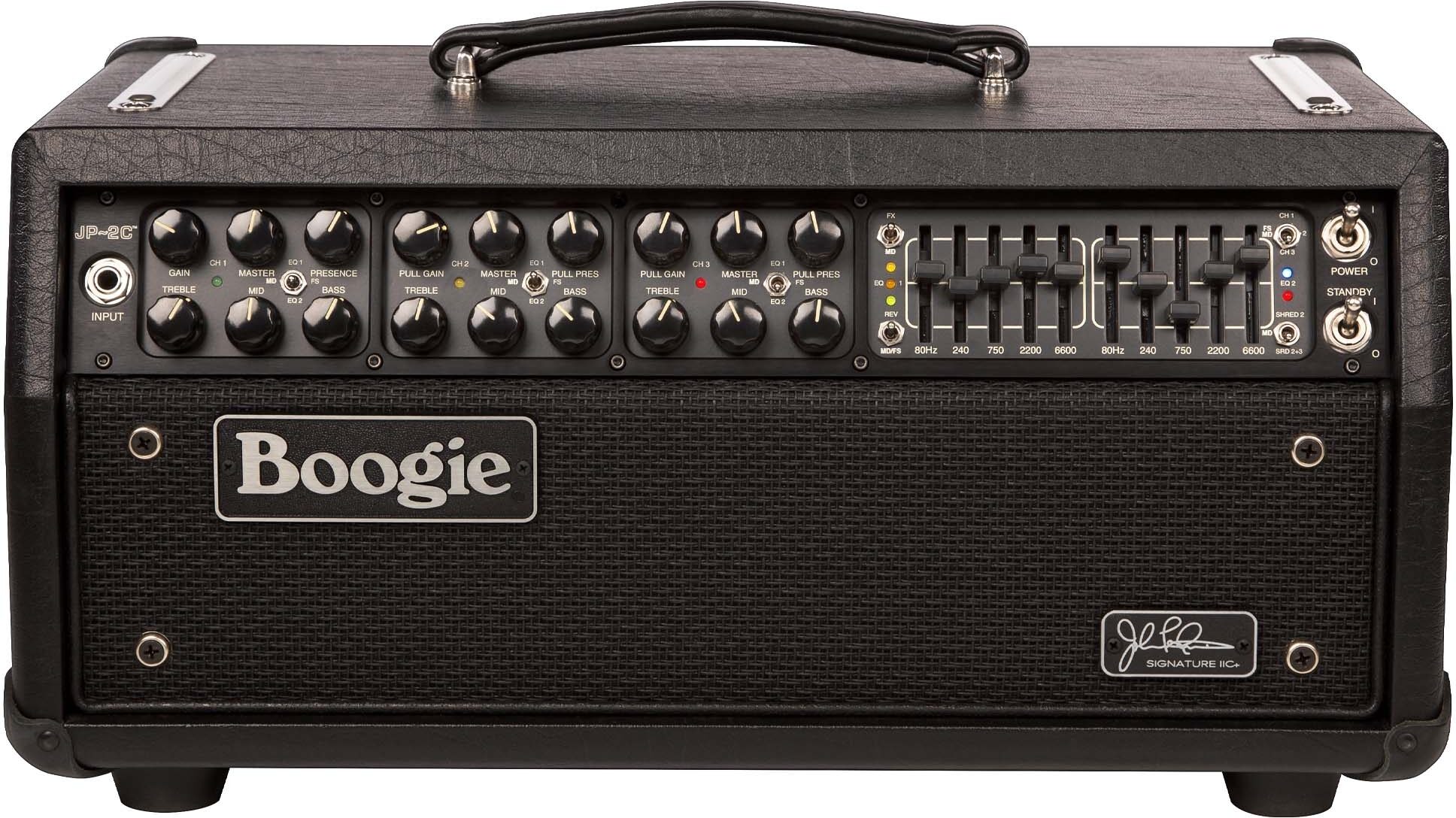 Mesa/Boogie JP-2C John Petrucci Guitar Amplifier Head, Black Taurus, Open Box (Very Good), angel
