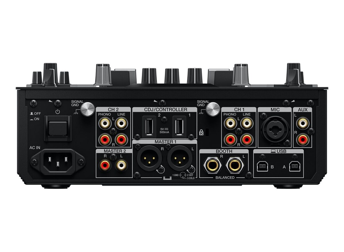 Pioneer DJ DJM-S11 Professional DJ Mixer, New, back
