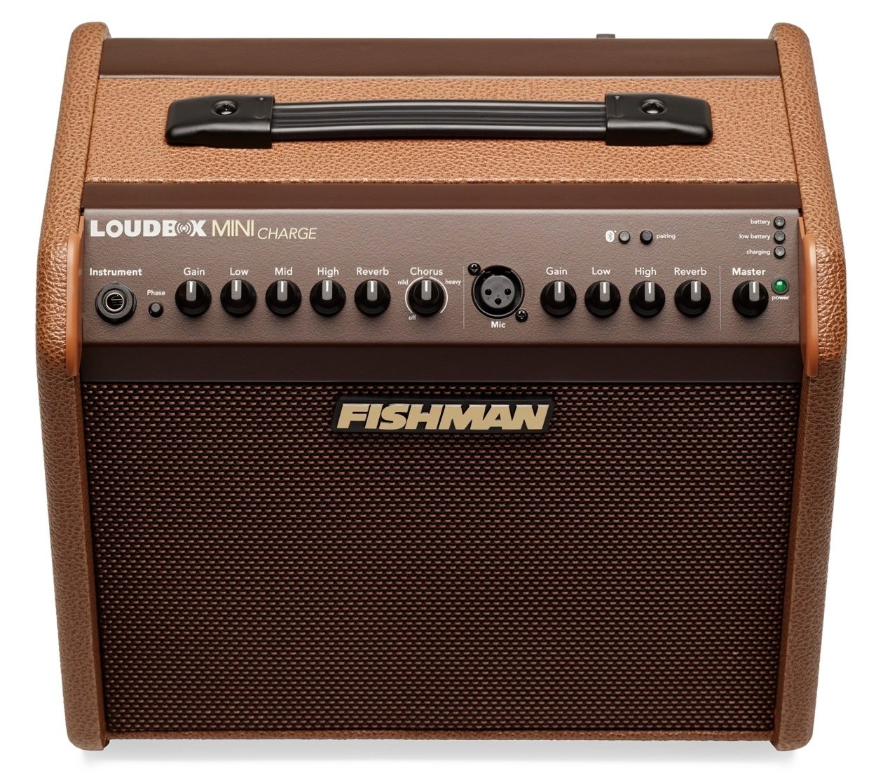 Fishman Loudbox Mini Charge Battery-Powered Acoustic Guitar Combo Amplifier with Bluetooth (60 Watts), New, Main