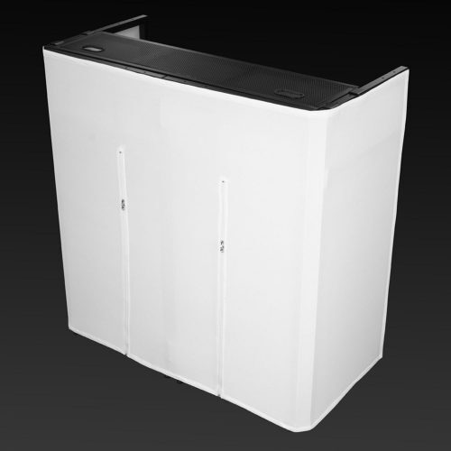 Odyssey DJBOOTHM46 Media DJ Booth, New, With White Scrim