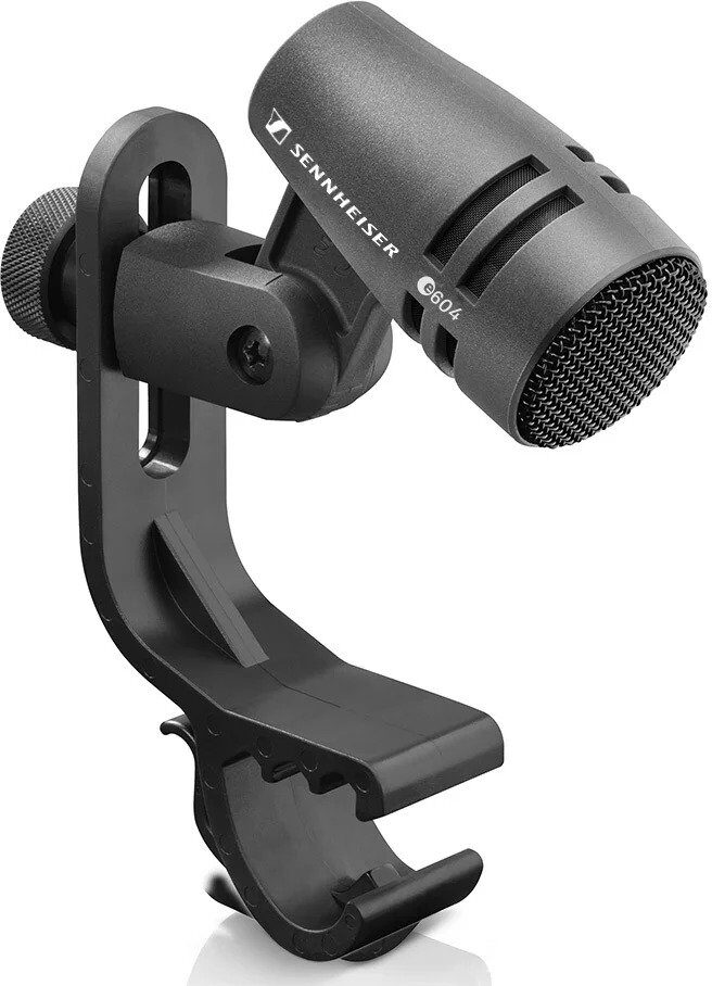 Sennheiser e604 Evolution Dynamic Cardioid Rack Tom and Snare Microphone, Single Microphone, Main